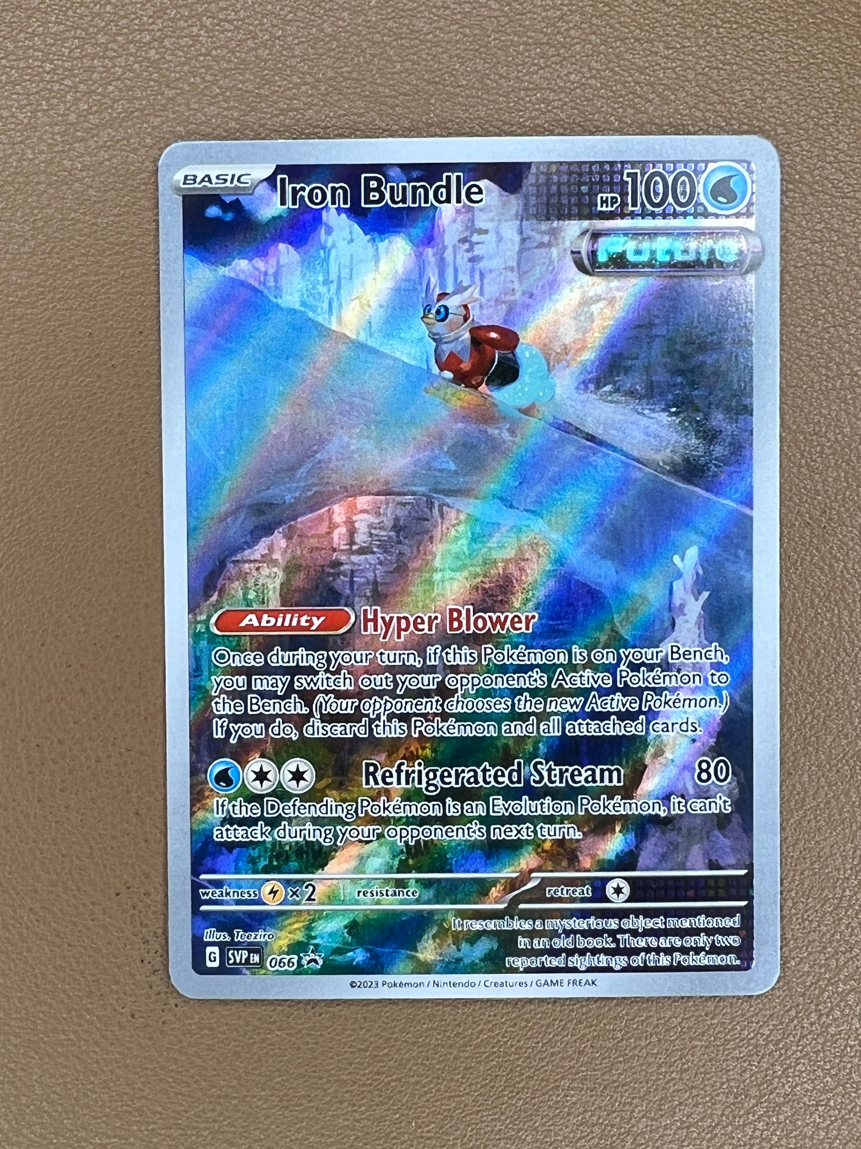 iron bundle pokemon card SVP 066 Cosmos Holo Promo The item may be Pokémon TCG: Rarest Brilliant Pack Options:Donphan Mtg style cards
