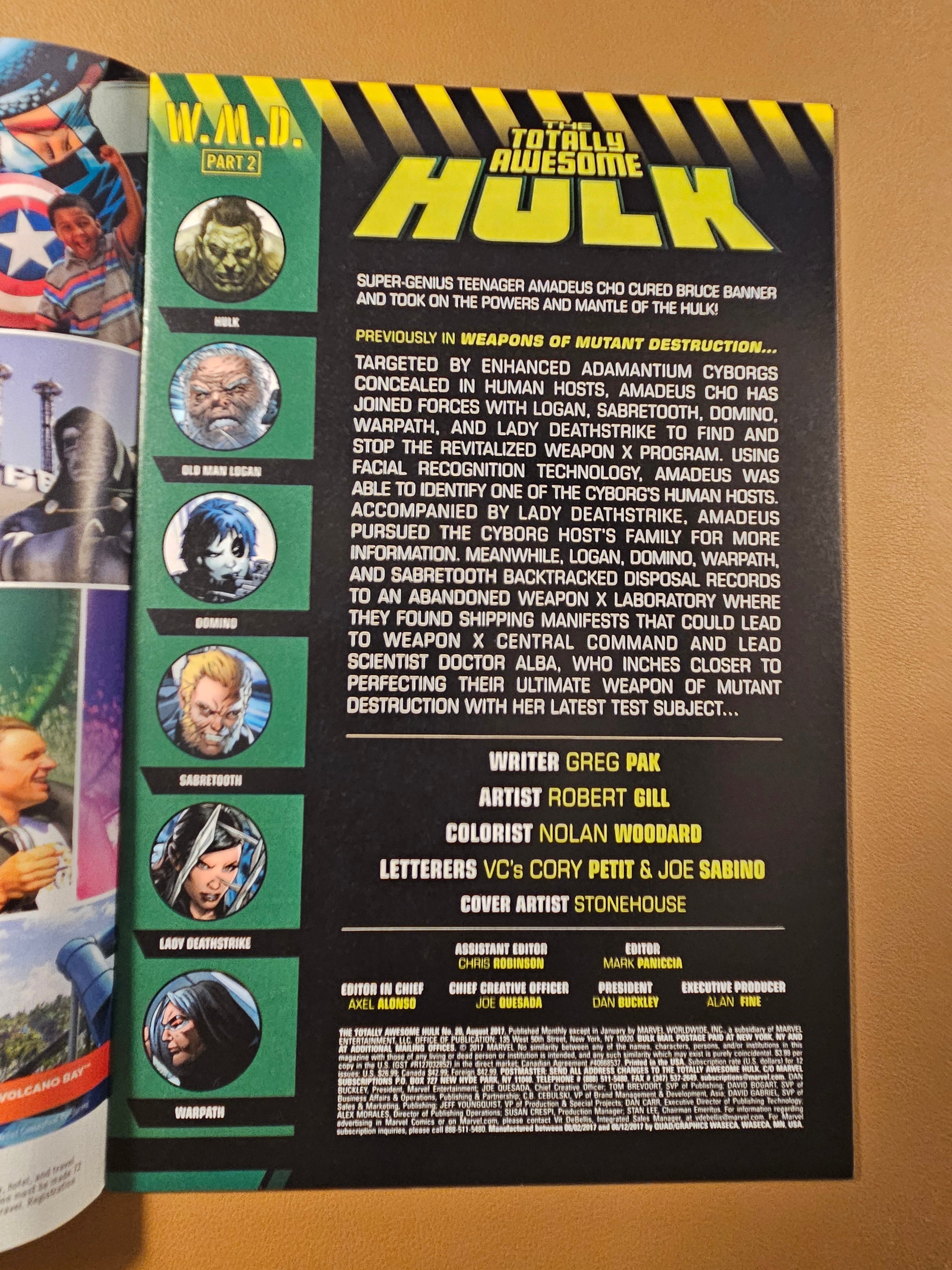 TOTALLY AWESOME HULK #20 (2017) 2nd Print