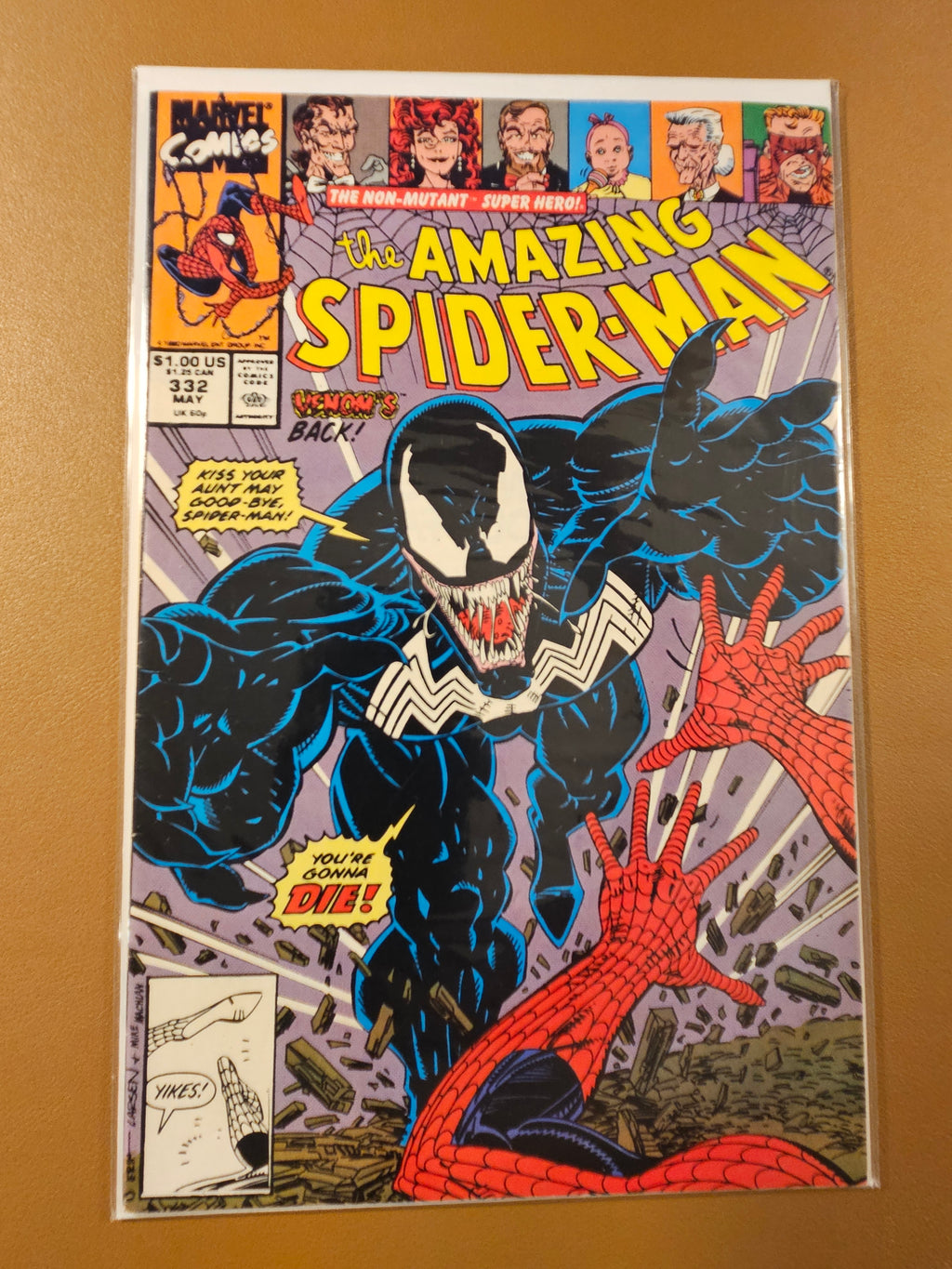 THE AMAZING SPIDER-MAN #332 (1990)
