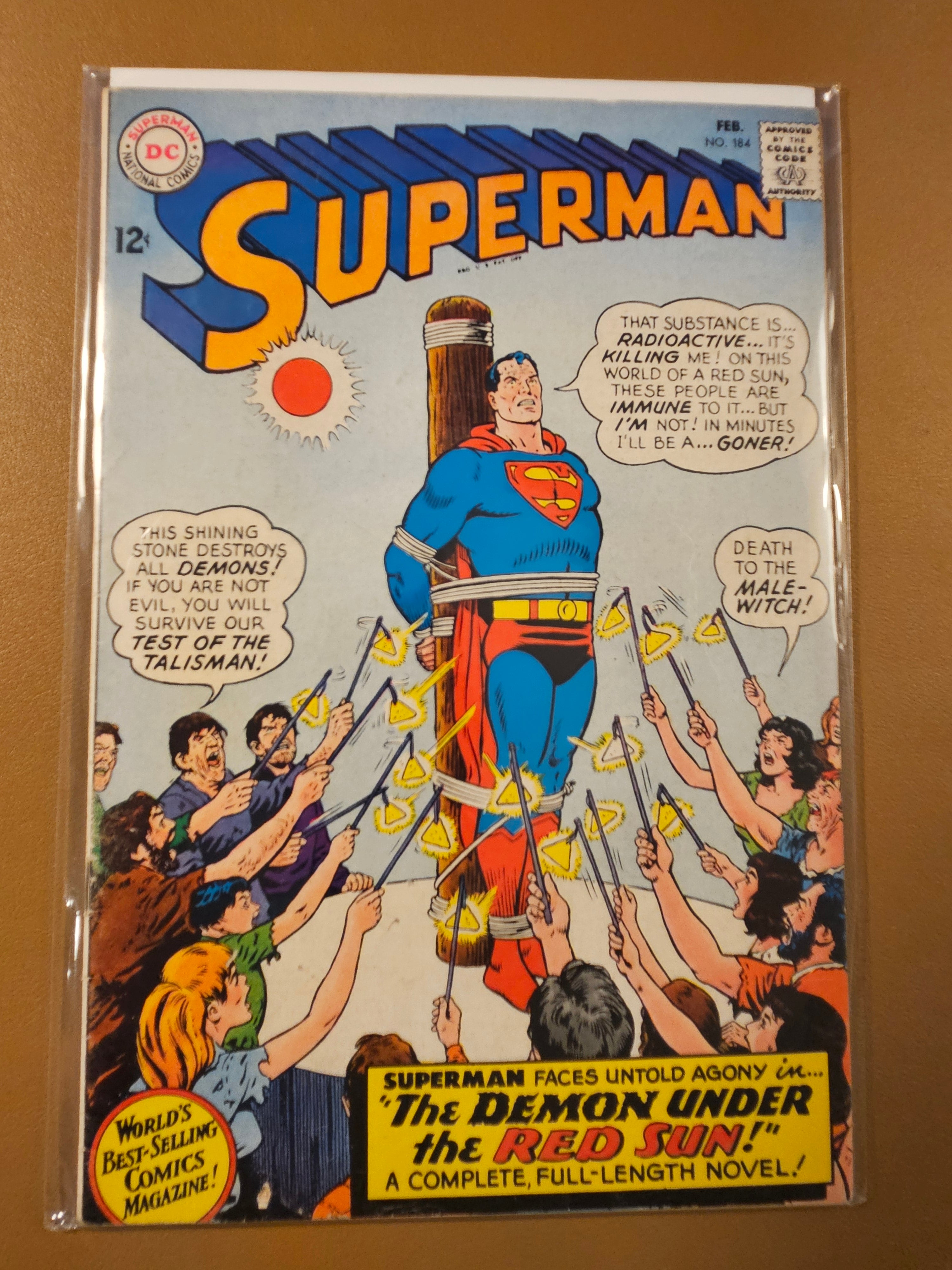 SUPERMAN #184 (1966)