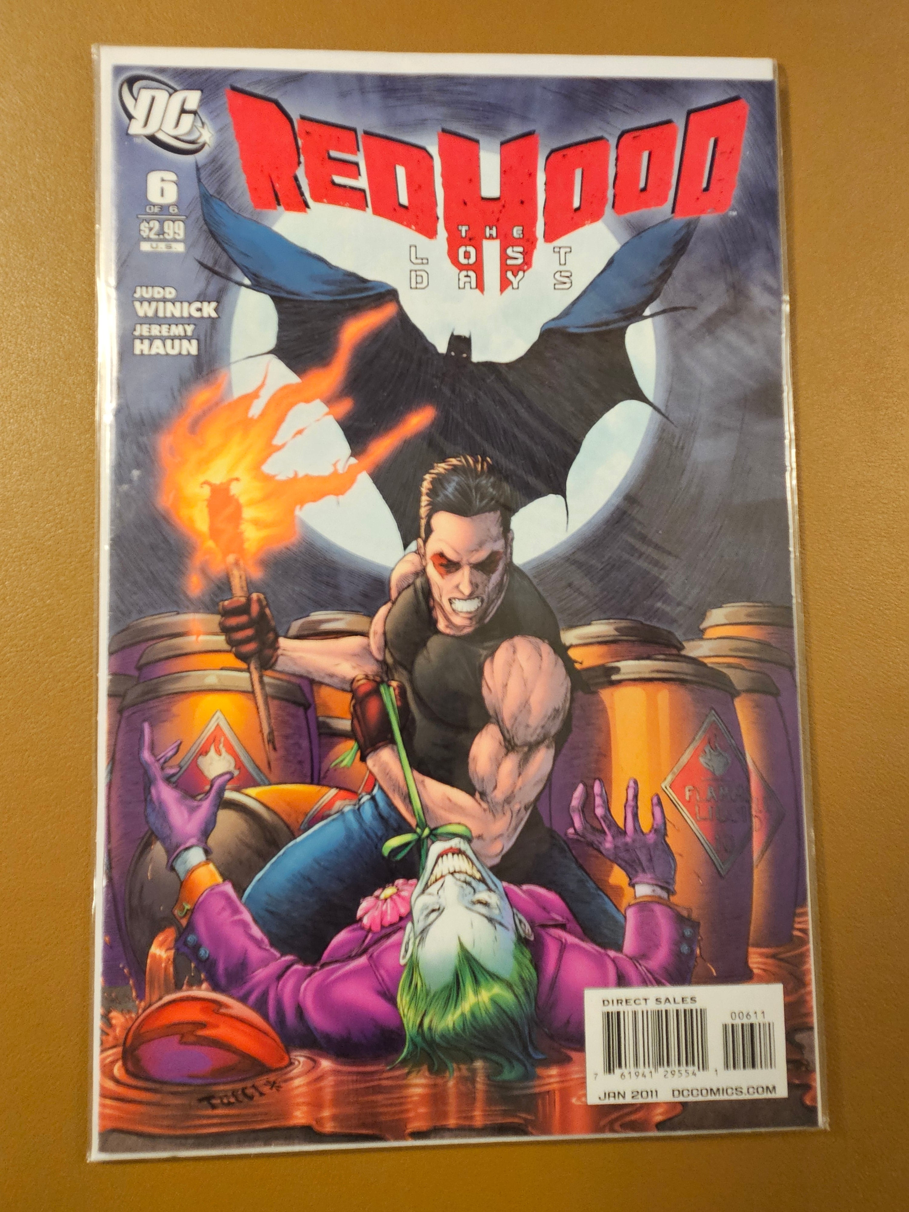 RED HOOD: THE LOST DAYS #1–6 COMPLETE SET (2010)