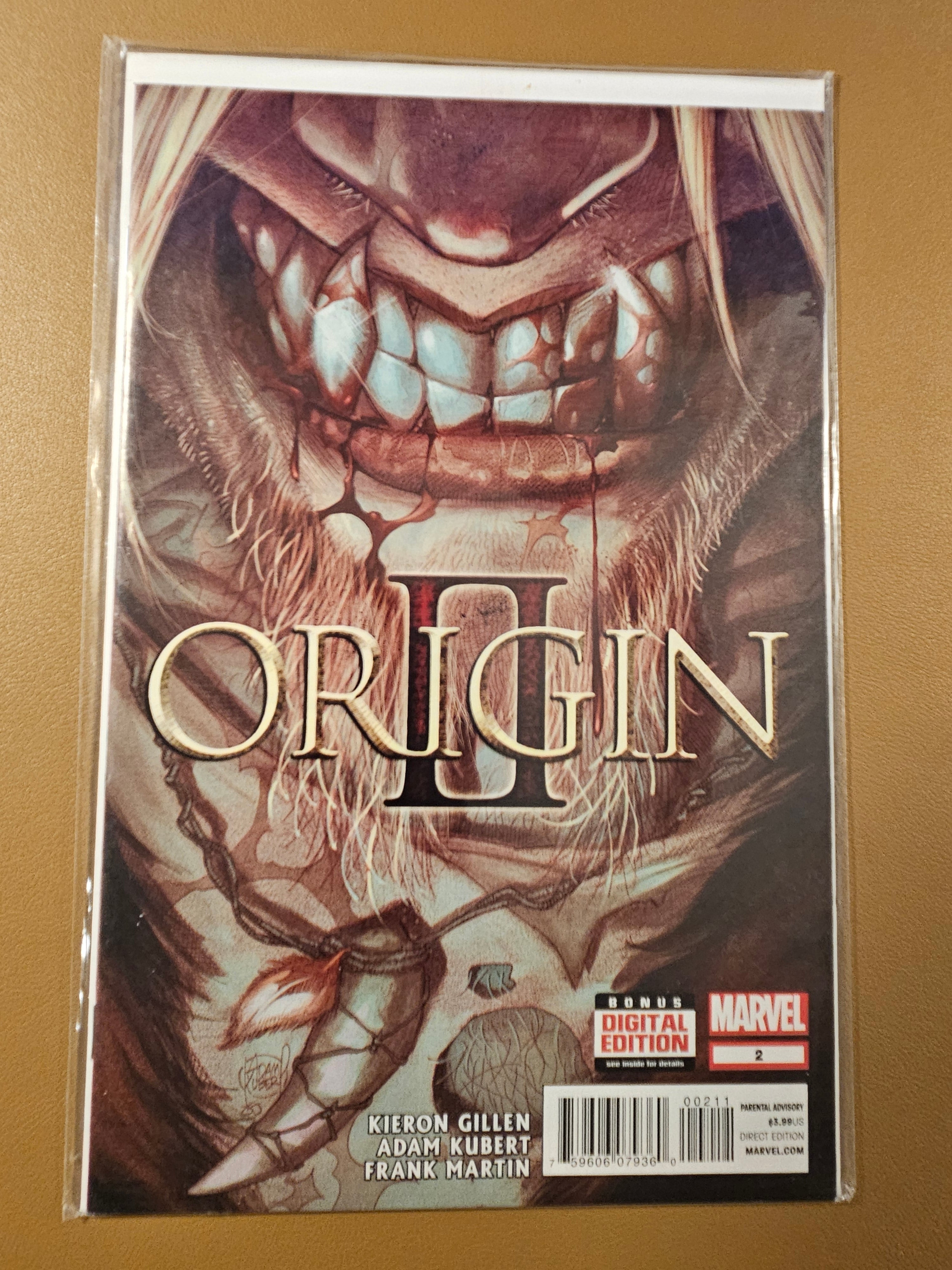ORIGIN II #1–5 COMPLETE SET (2013) WOLVERINE ORIGIN