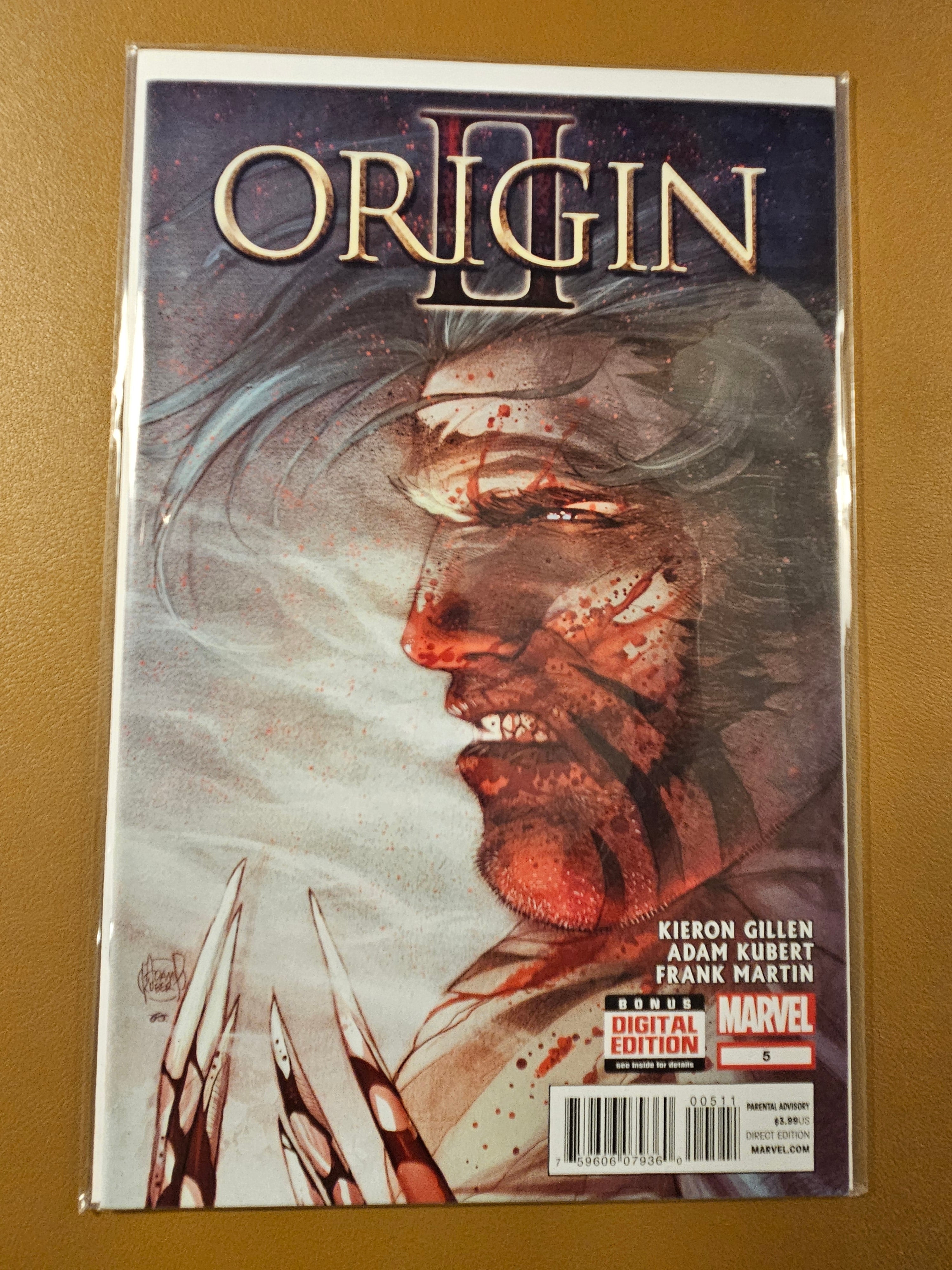 ORIGIN II #1–5 COMPLETE SET (2013) WOLVERINE ORIGIN