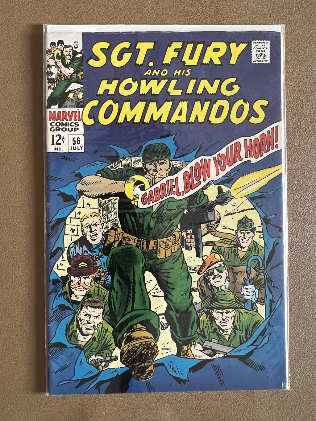 SGT. FURY AND HIS HOWLING COMMANDOS #56 (1968)