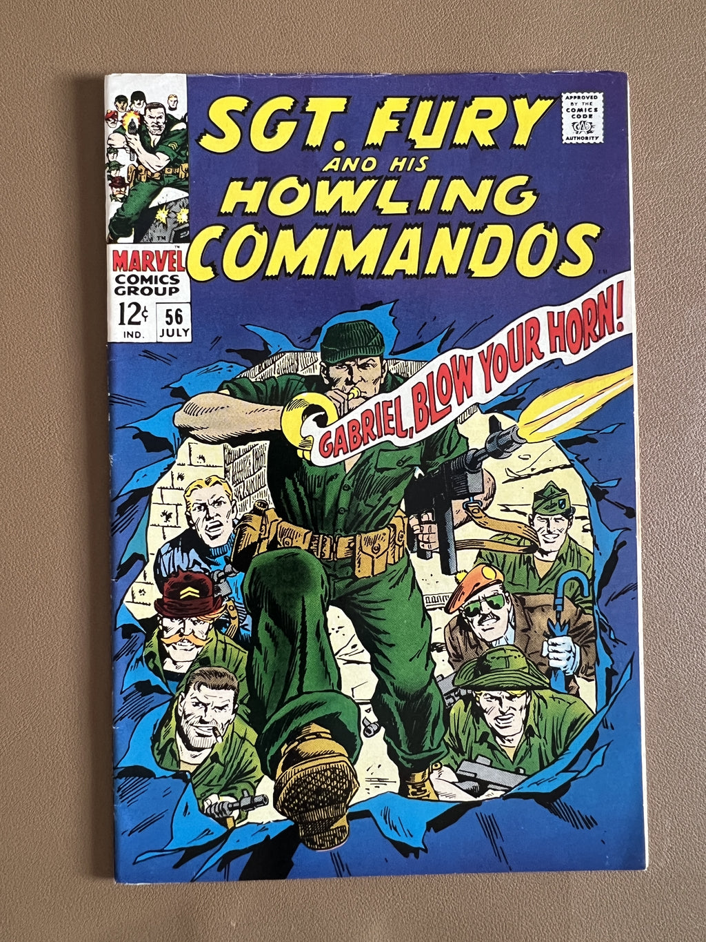 SGT. FURY AND HIS HOWLING COMMANDOS #56 (1968)