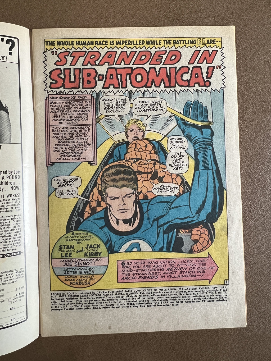 FANTASTIC FOUR #76 (1968)