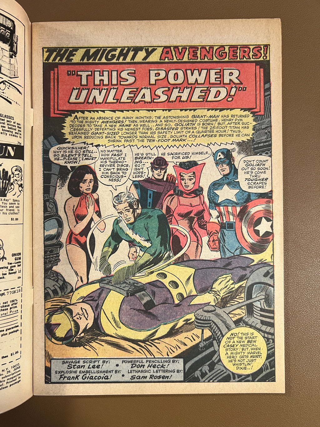 THE AVENGERS #29 (1966)