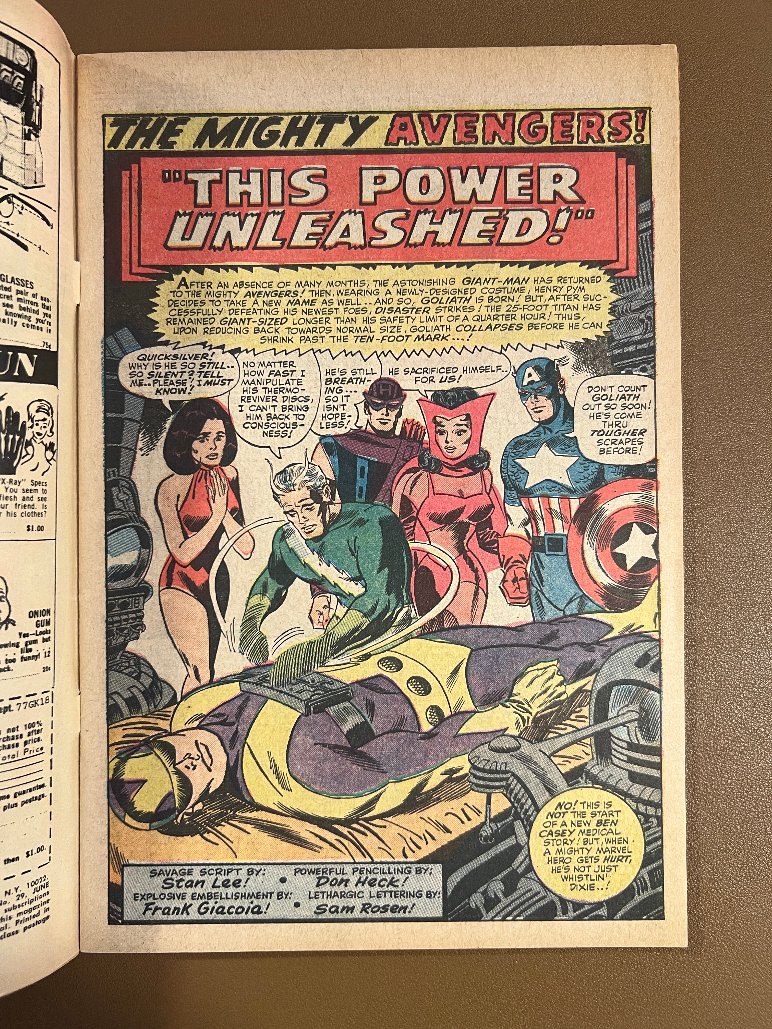 THE AVENGERS #29 (1966)