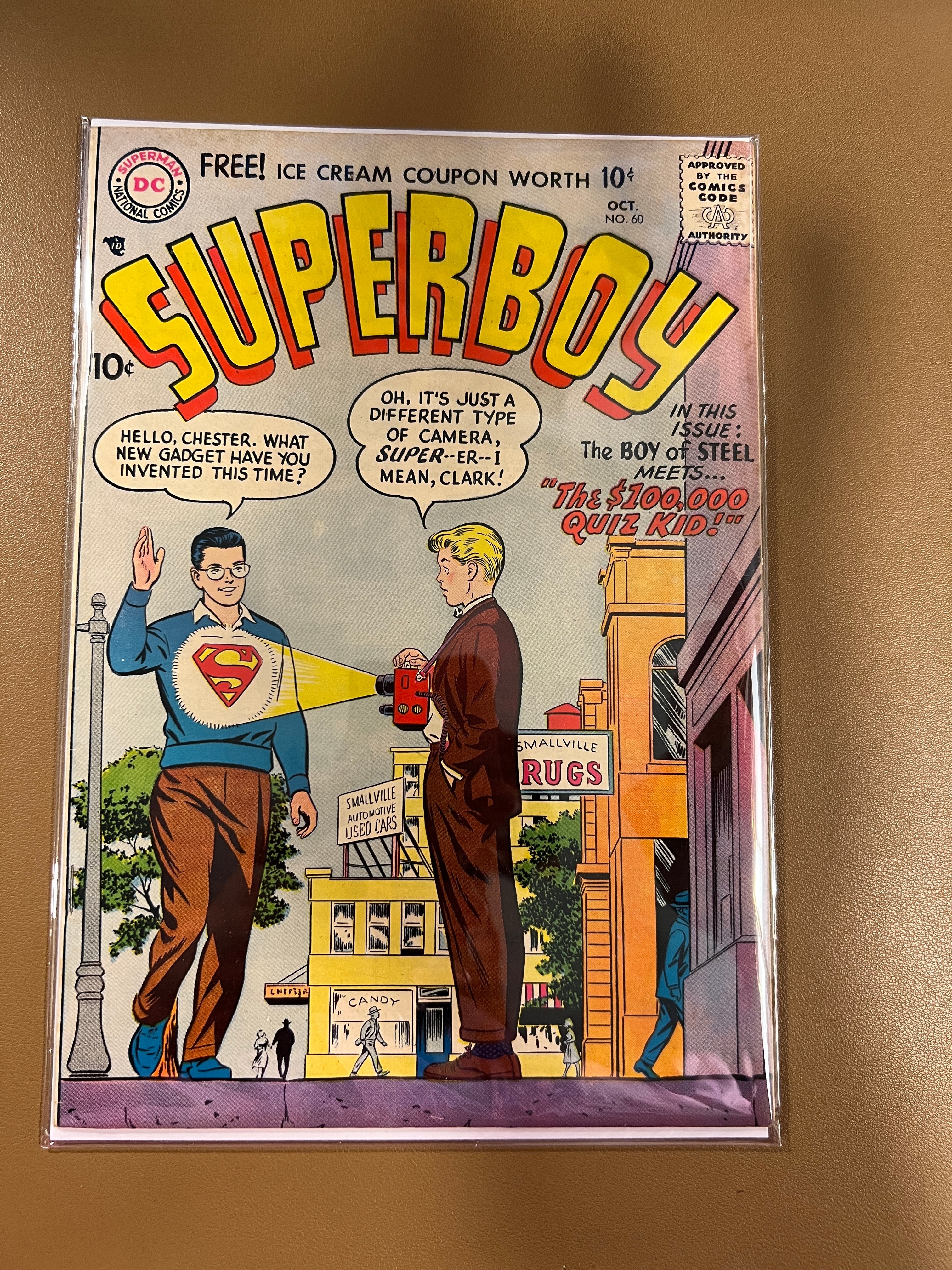 SUPERBOY #60 (DC Comics, October 1957)