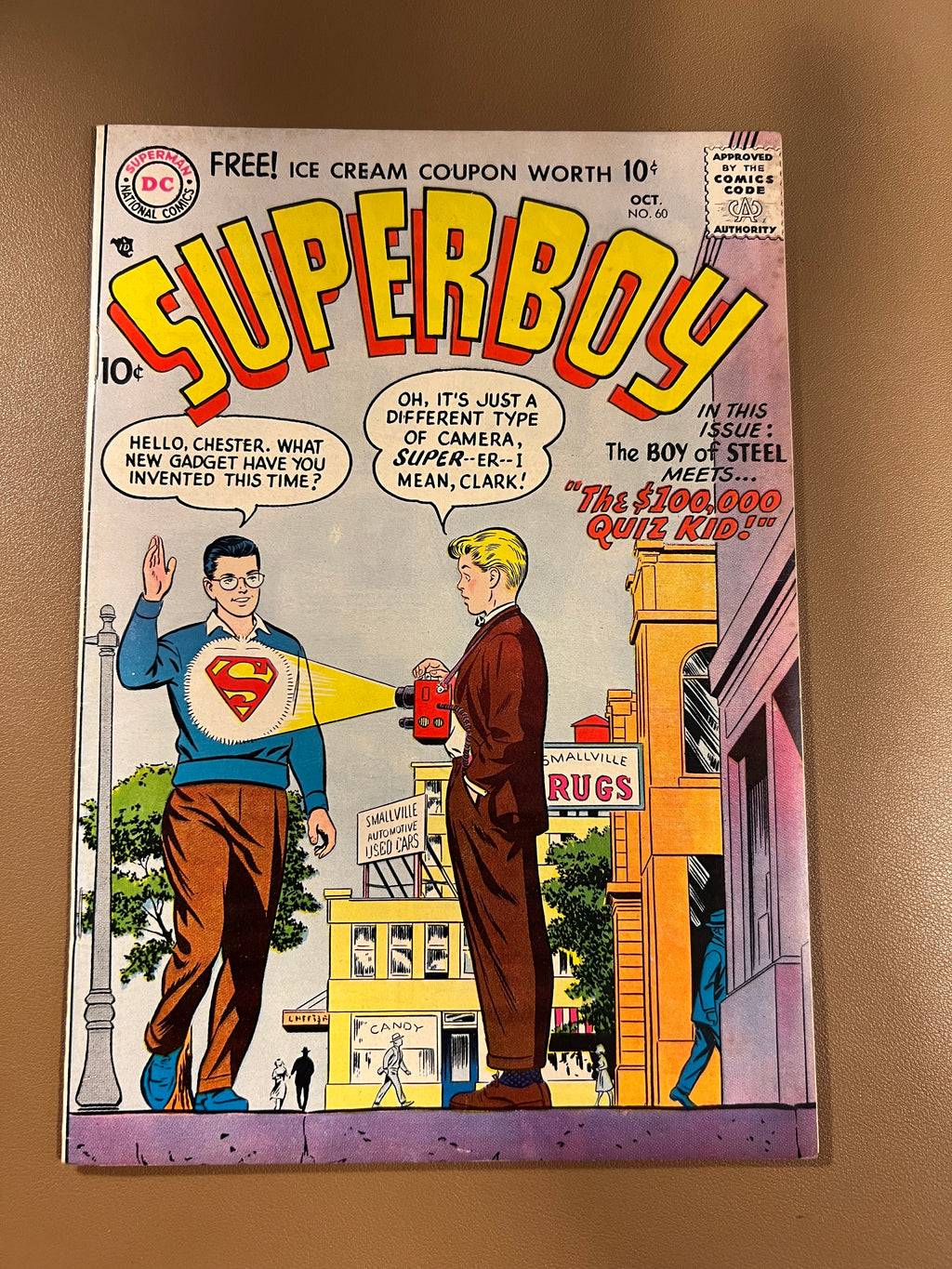 SUPERBOY #60 (DC Comics, October 1957)