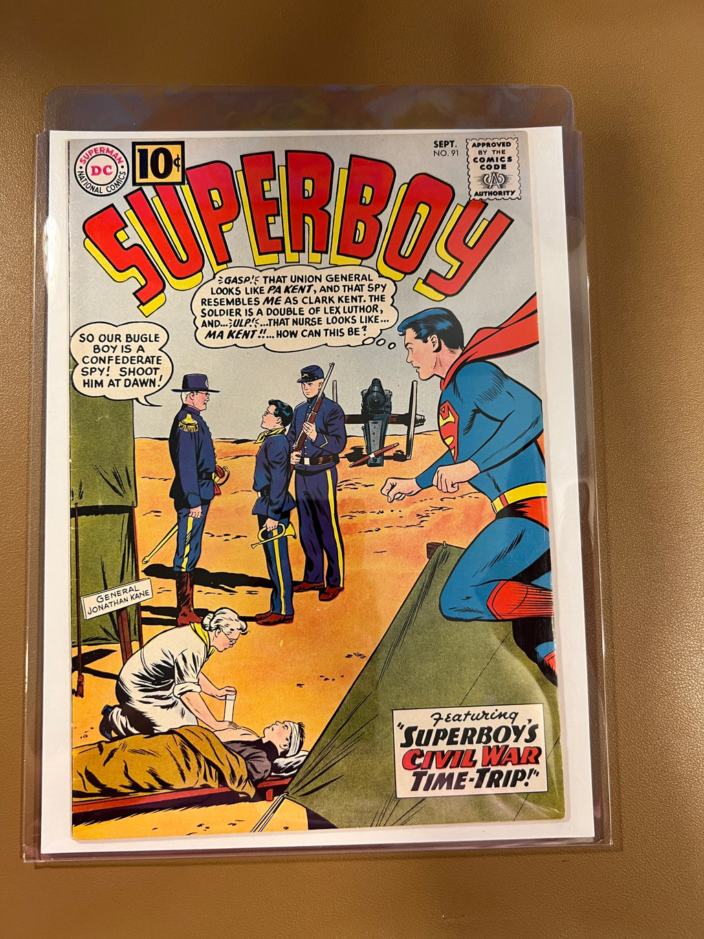 SUPERBOY #91 (DC Comics, September 1959)