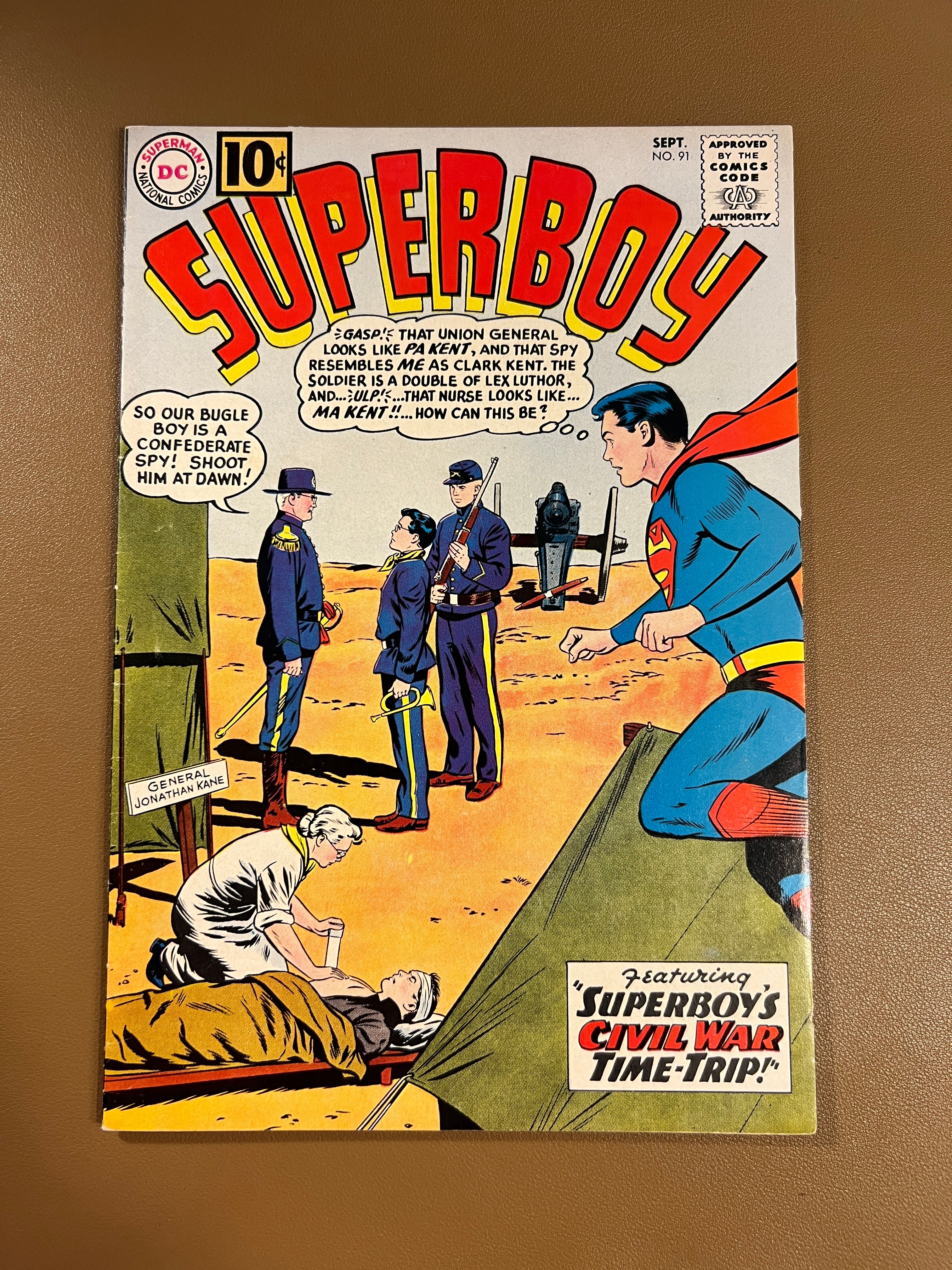 SUPERBOY #91 (DC Comics, September 1959)
