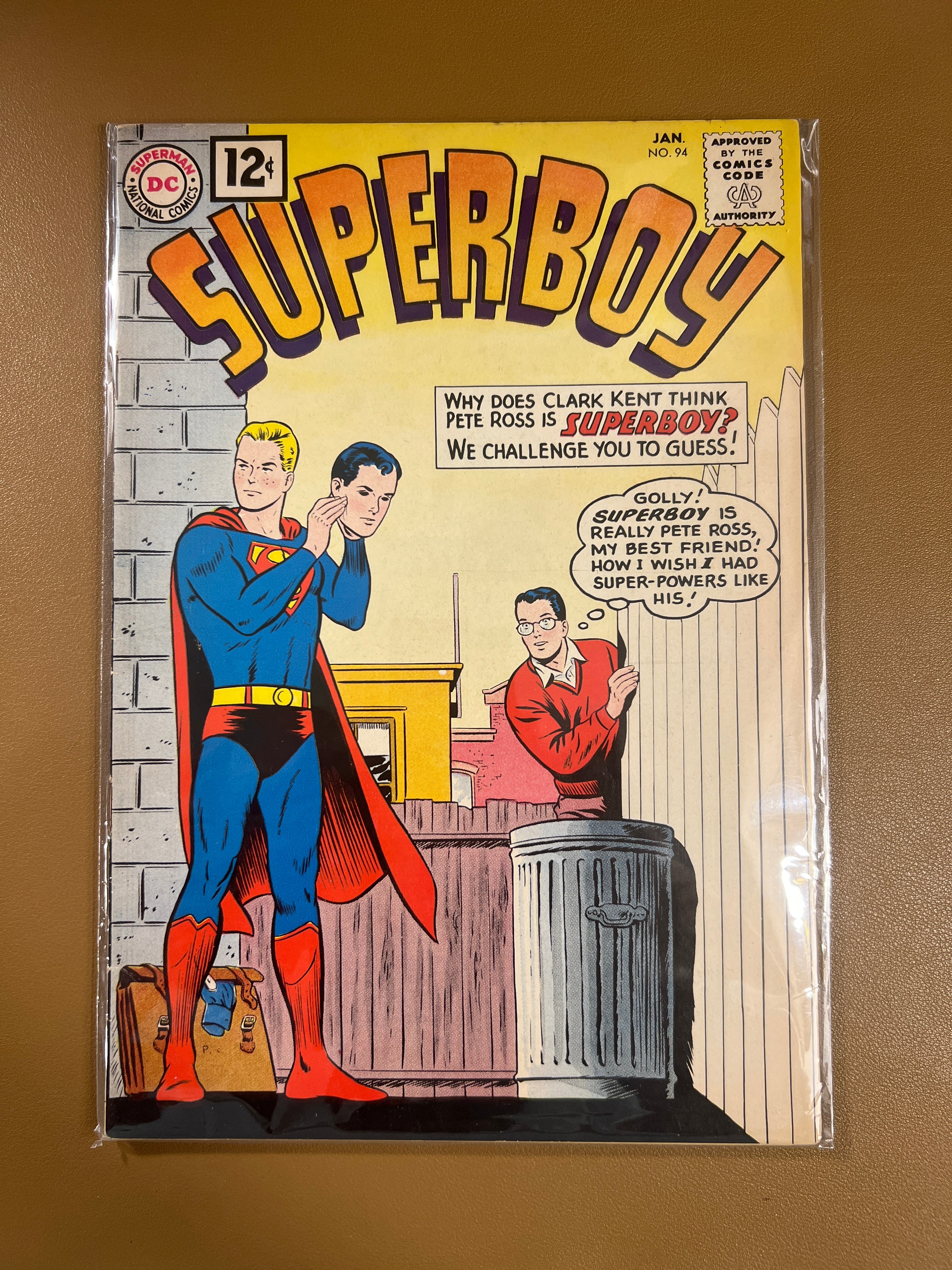 SUPERBOY #94 (DC Comics, January 1960)