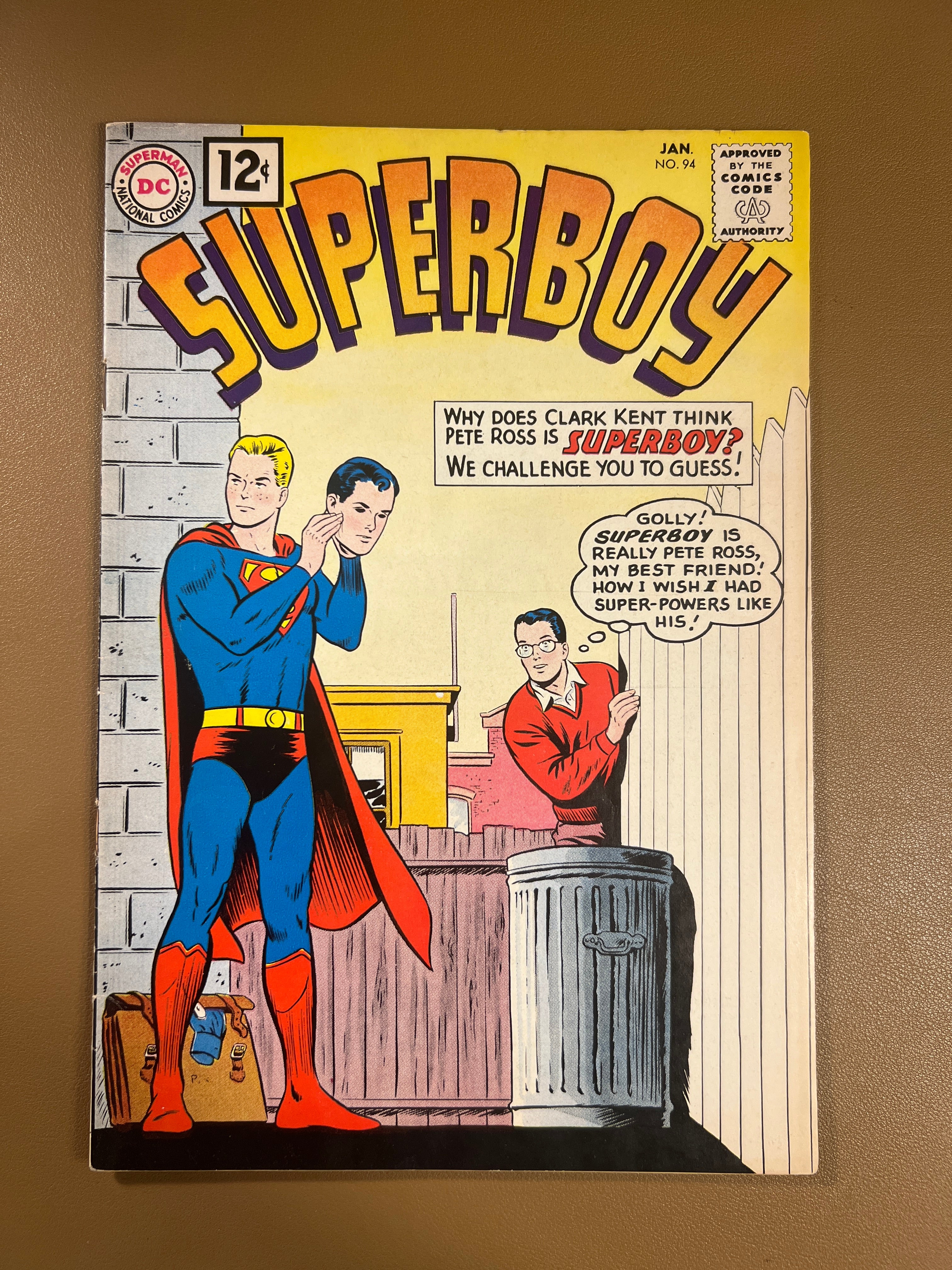 SUPERBOY #94 (DC Comics, January 1960)