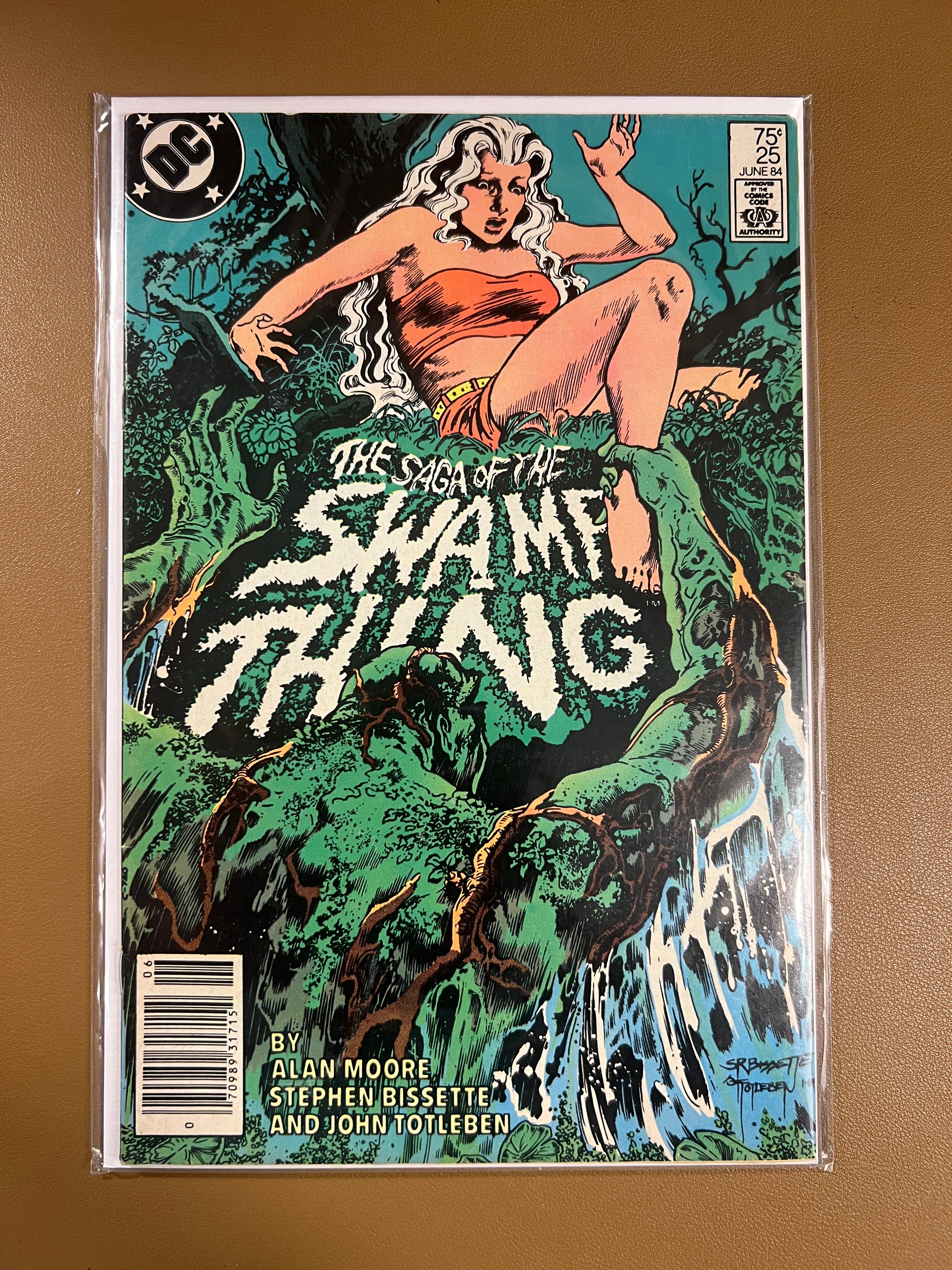 THE SAGA OF THE SWAMP THING #25 (June 1984)