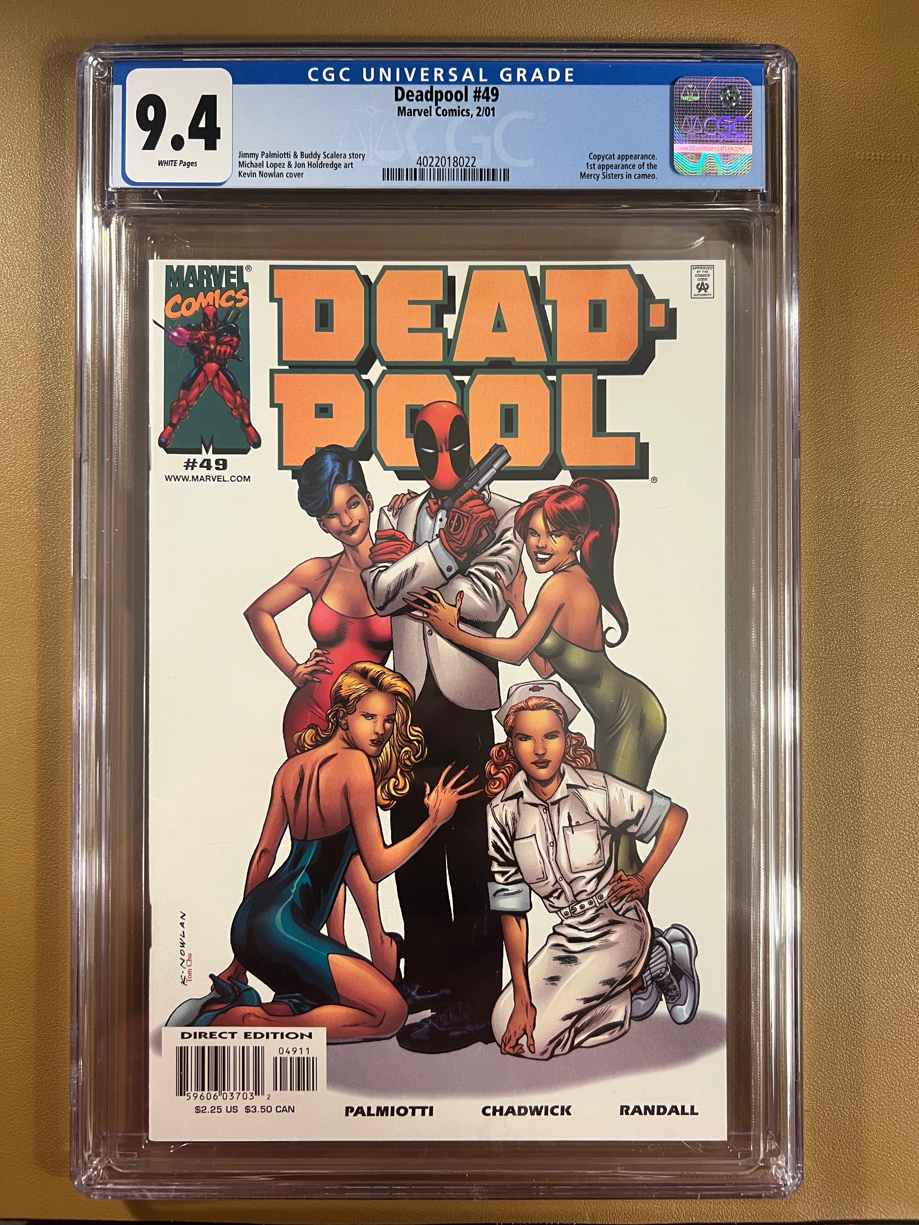 DEADPOOL #49 (2001) — CGC 9.4