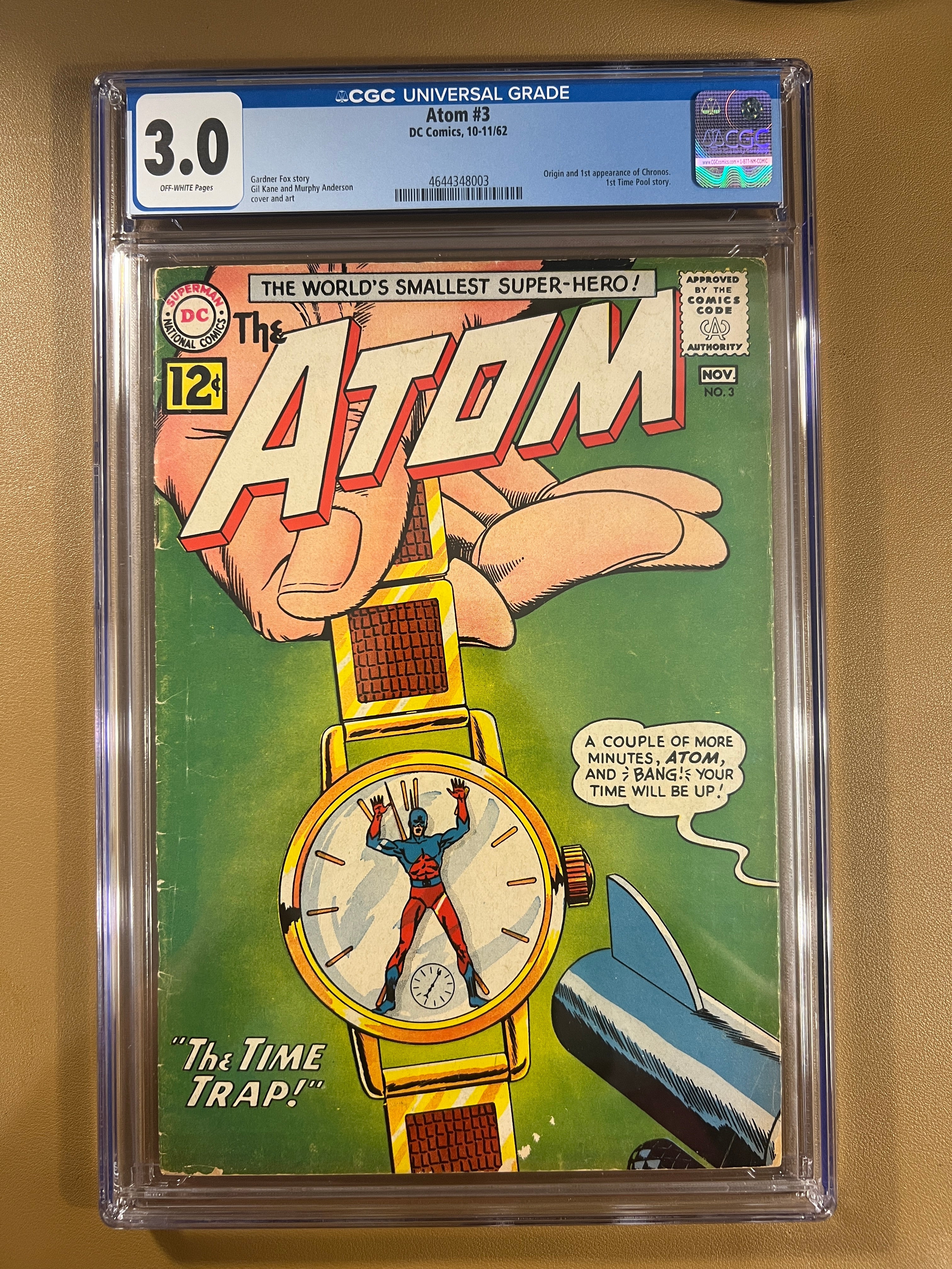 THE ATOM #3 (1962) — CGC 3.0