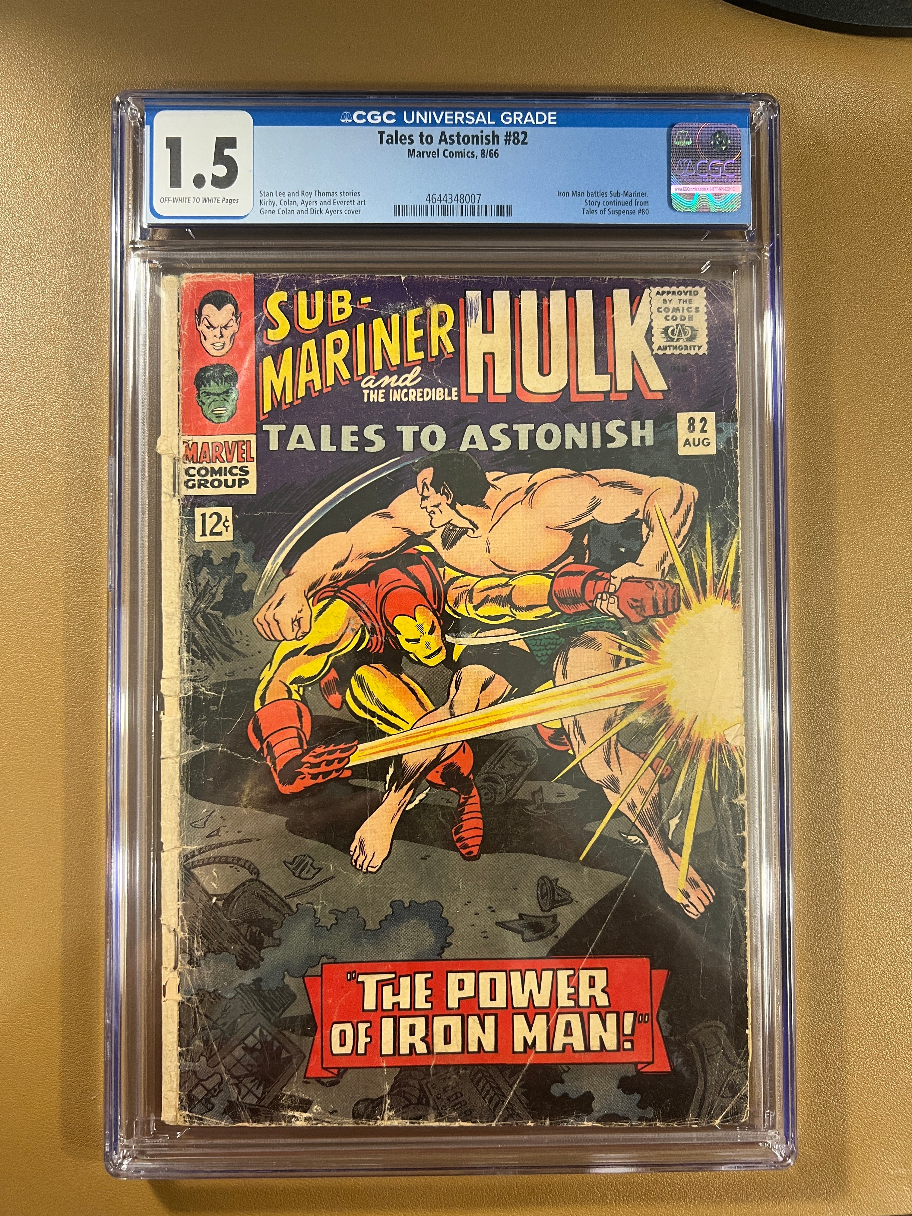 TALES TO ASTONISH #82 (1966) — CGC 1.5