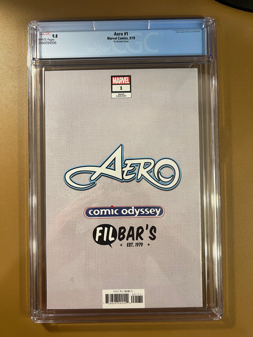 AERO #1 — CGC 9.8 YU “WAVE” VARIANT