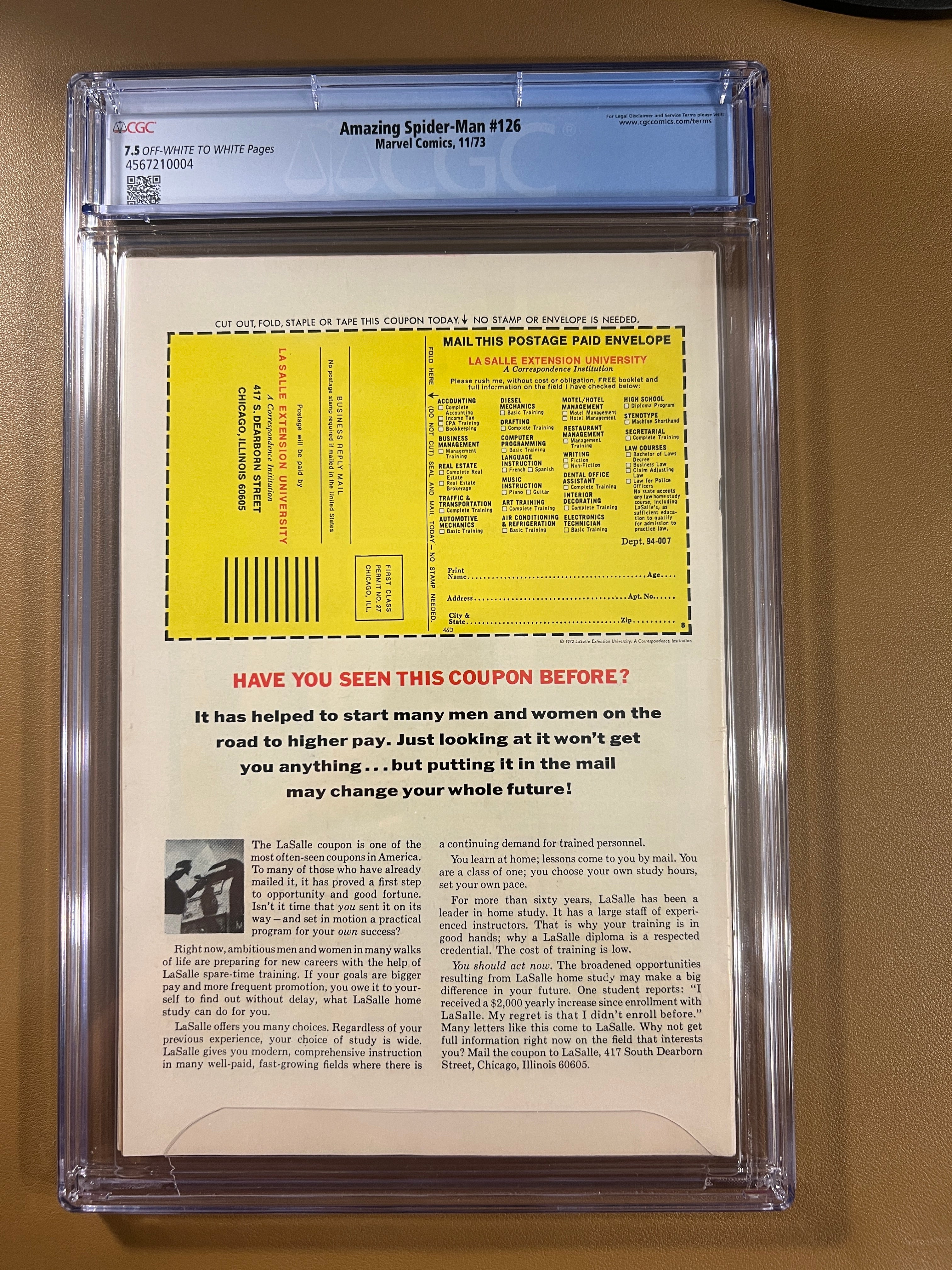 DEATH OF DOCTOR STRANGE: BLOODSTONE #1 — CGC 9.8