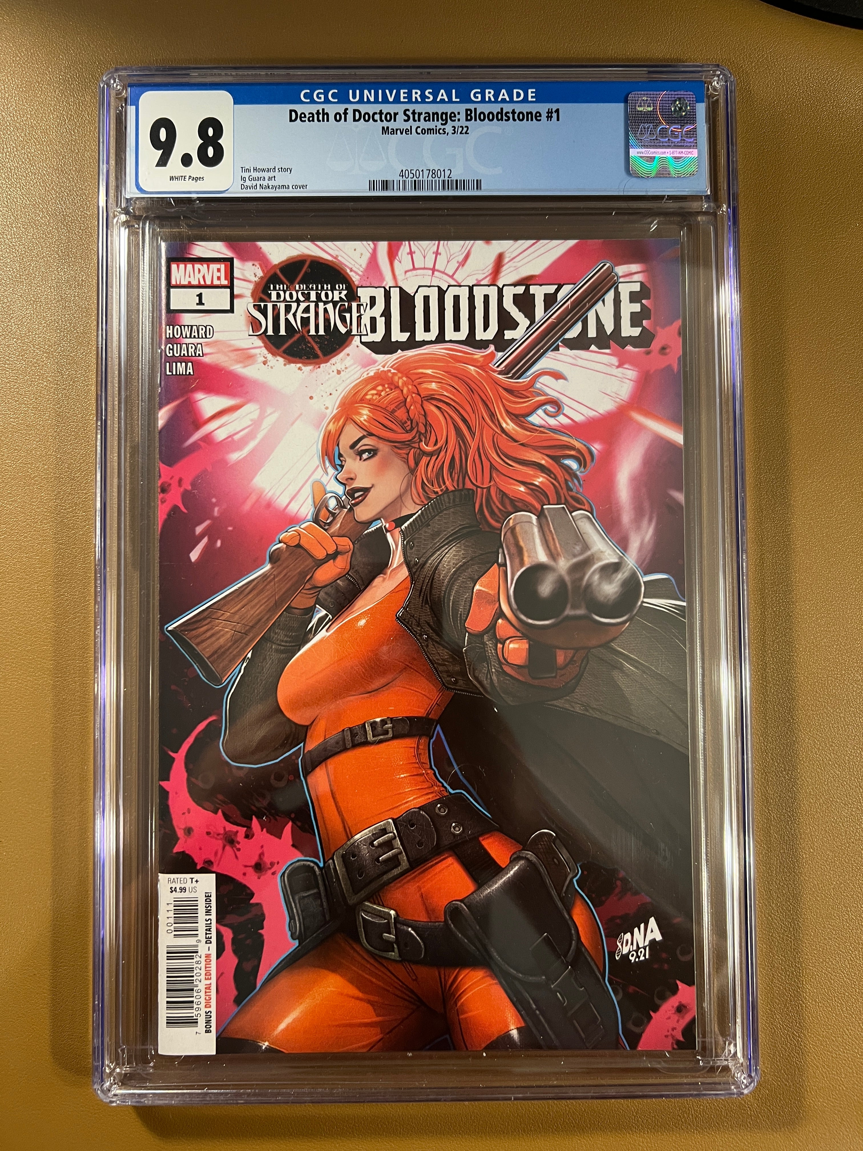 DEATH OF DOCTOR STRANGE: BLOODSTONE #1 — CGC 9.8