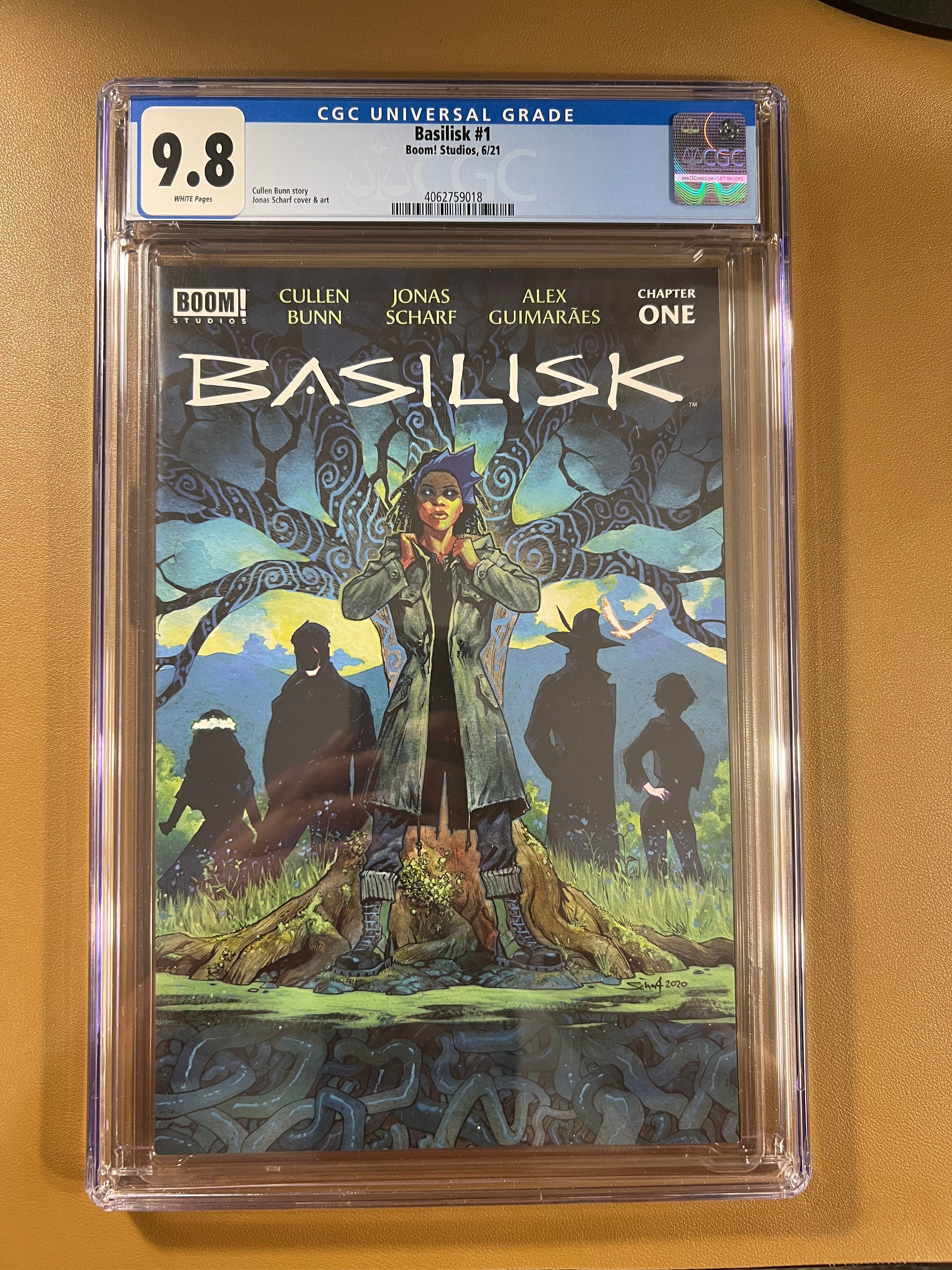 BASILISK #1 — CGC 9.8 - BOOM! Studios