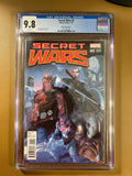 SECRET WARS #2 (2015) — RIBIC VARIANT — CGC 9.8
