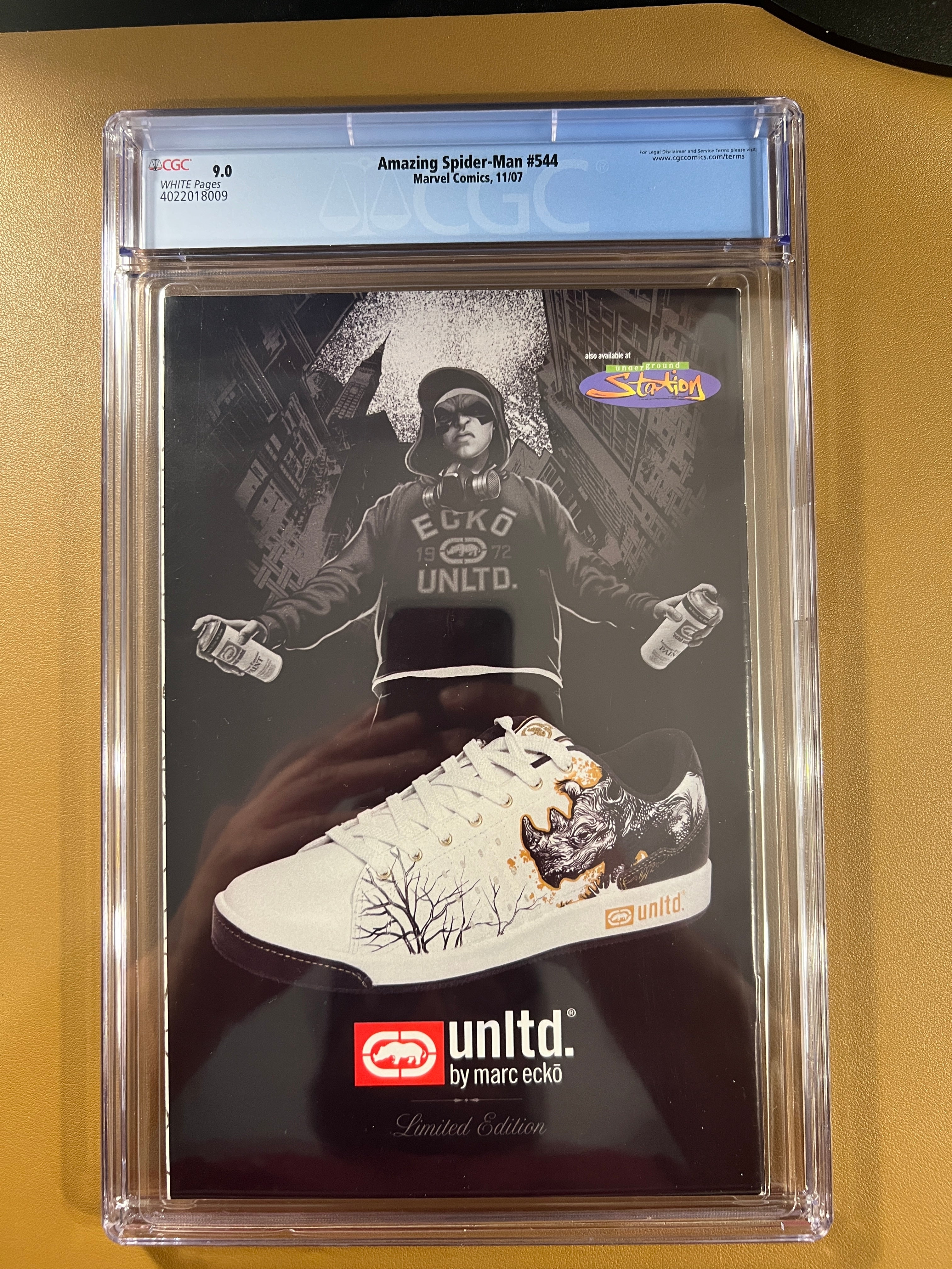 AMAZING SPIDER-MAN #544 (2007) — CGC 9.0