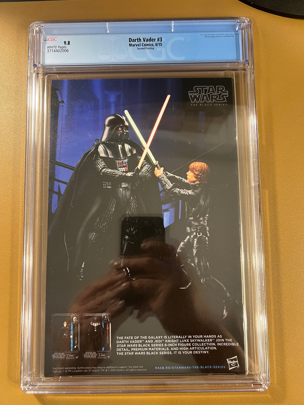 STAR WARS: DARTH VADER #3 (2015) — CGC 9.8 | 2ND PRINTING