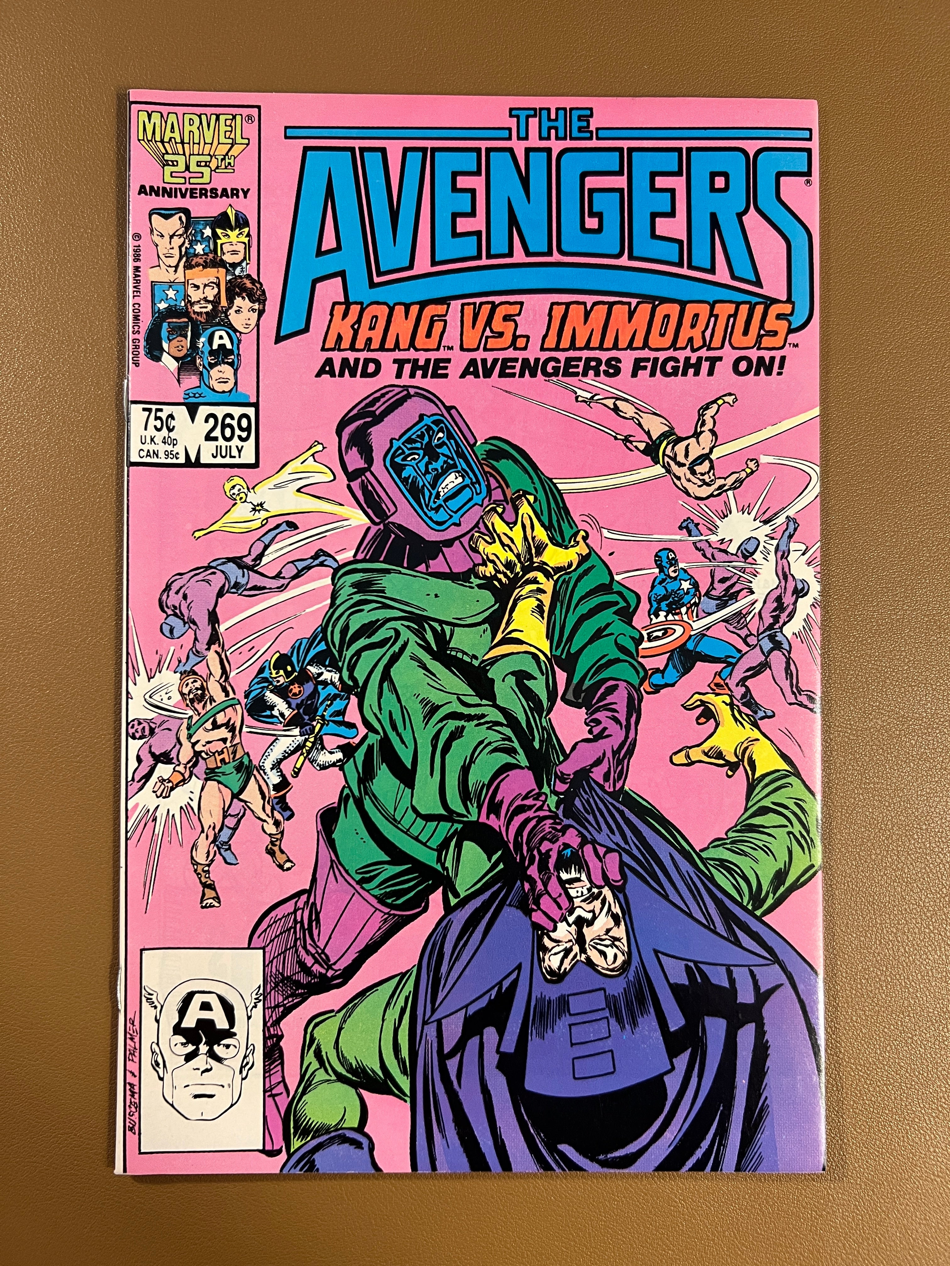 THE AVENGERS #269 (1986) – KANG vs IMMORTUS
