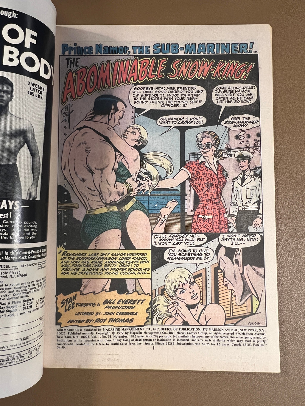 SUB-MARINER #55 (1972)