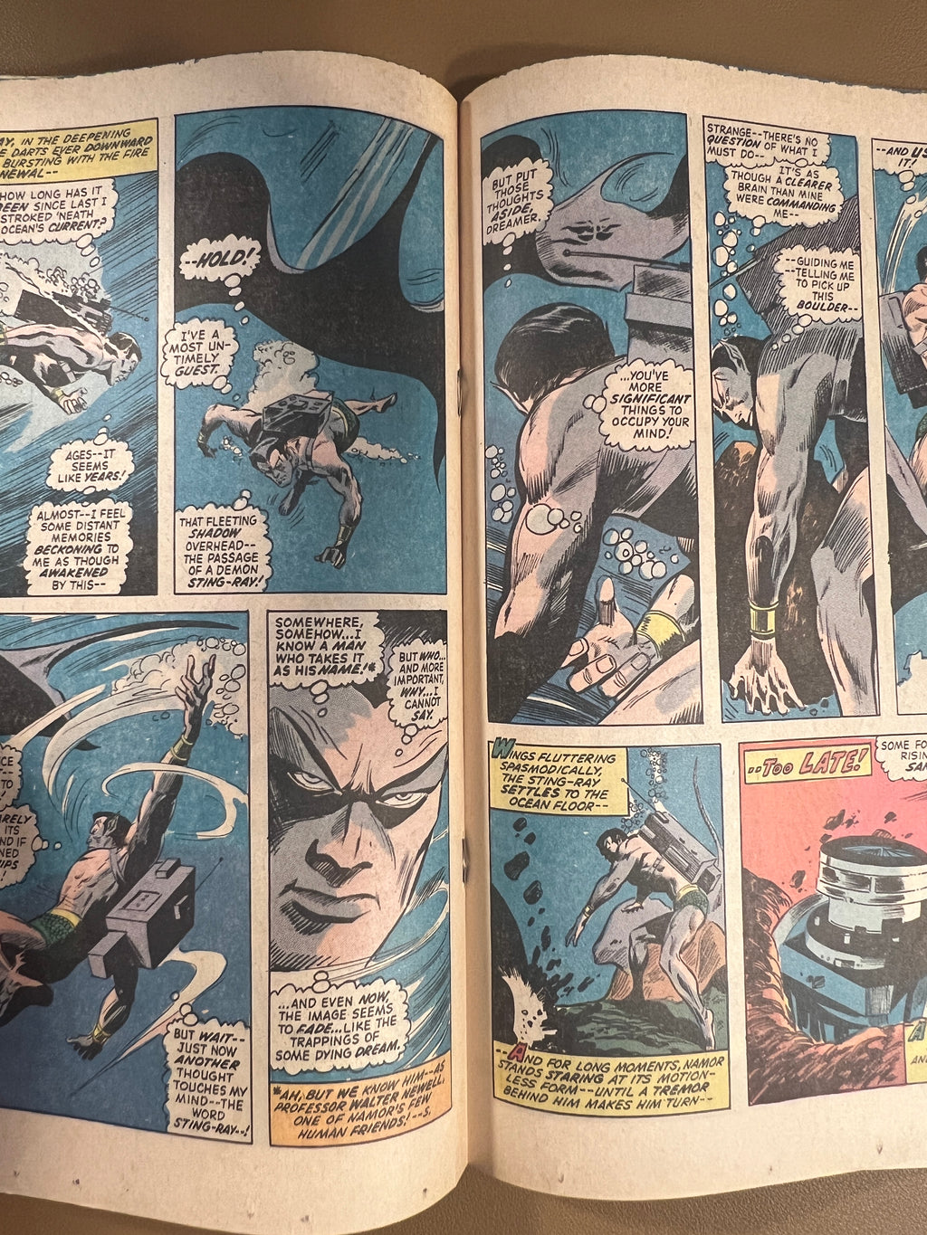 SUB-MARINER #48 (1972) – NAMOR vs DOCTOR DOOM
