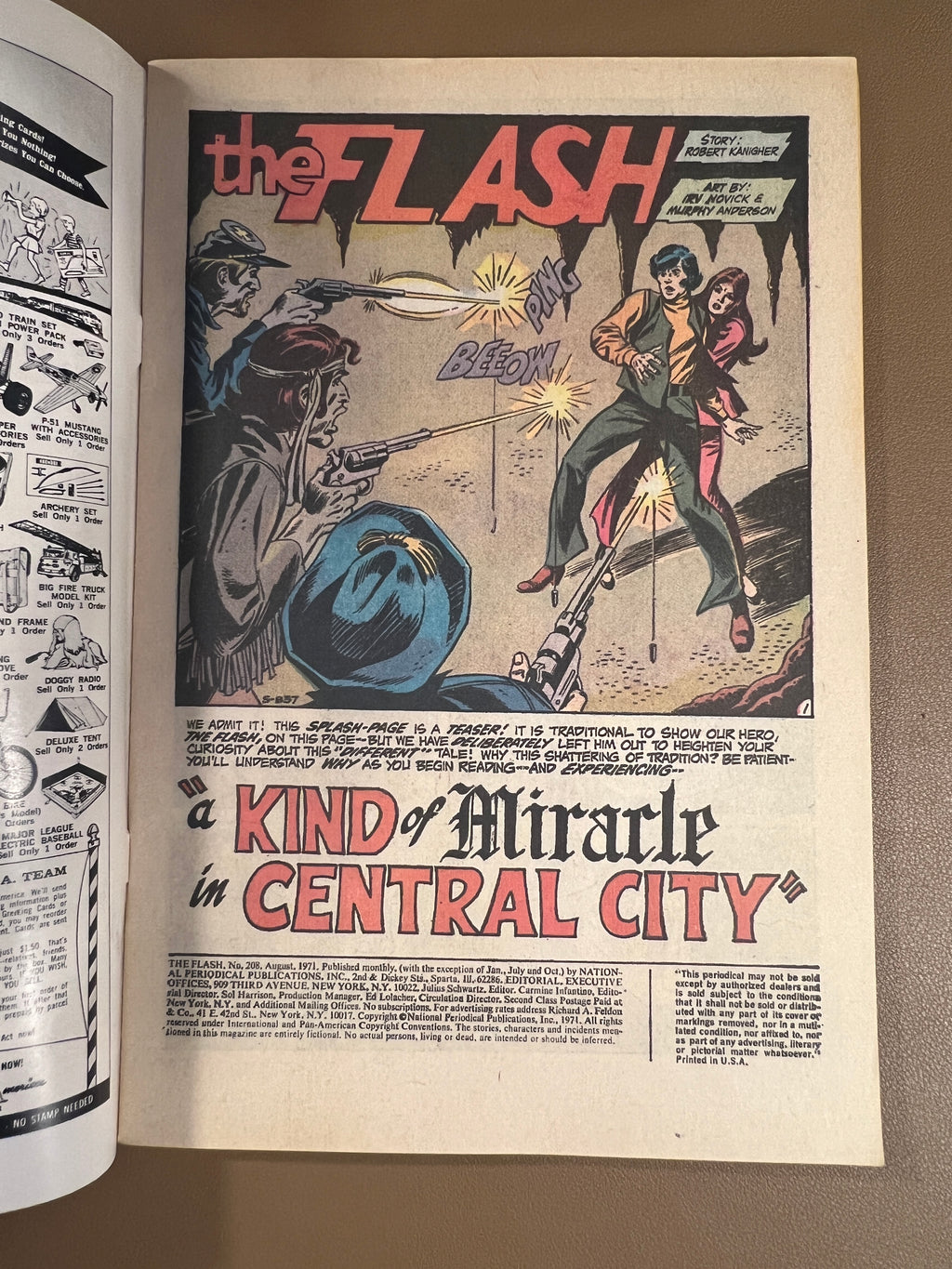 THE FLASH #208 (1971)
