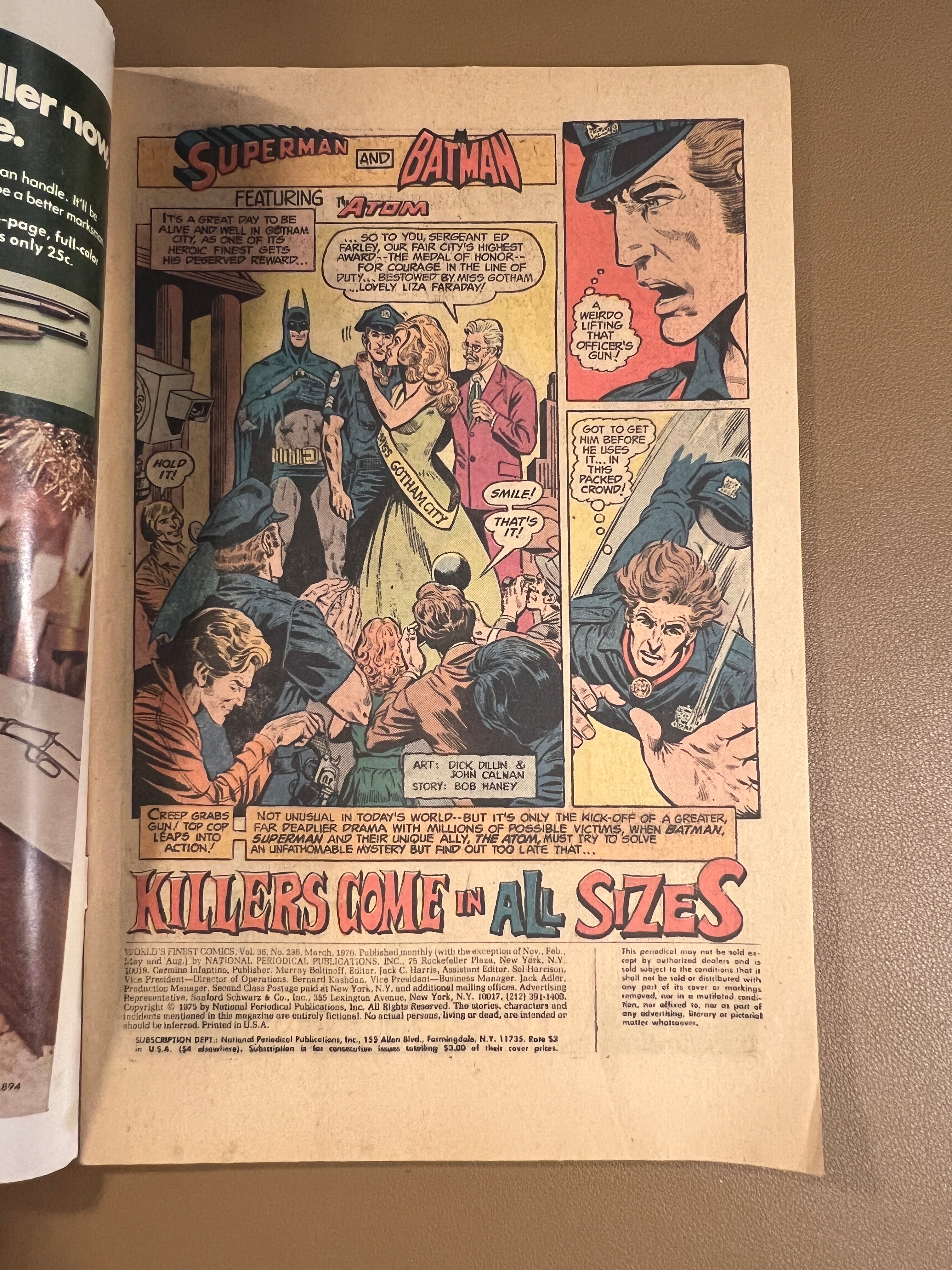WORLD’S FINEST COMICS #236 (1976)