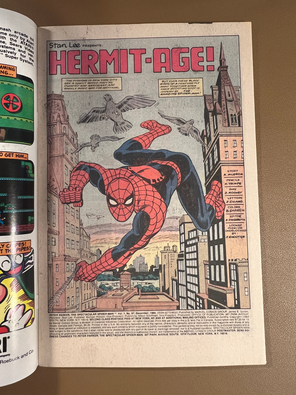 PETER PARKER, THE SPECTACULAR SPIDER-MAN #97 (1984)