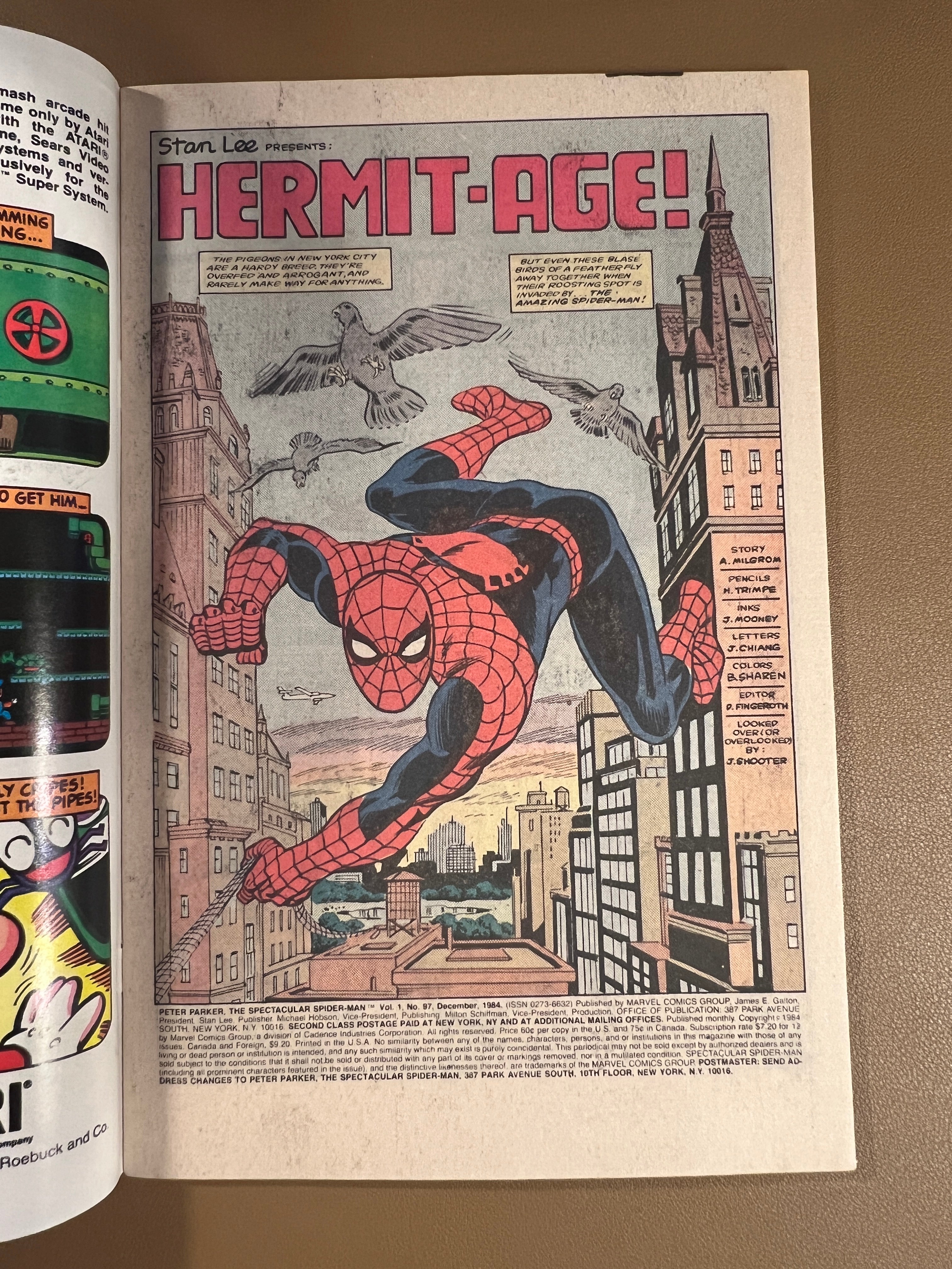 PETER PARKER, THE SPECTACULAR SPIDER-MAN #97 (1984)