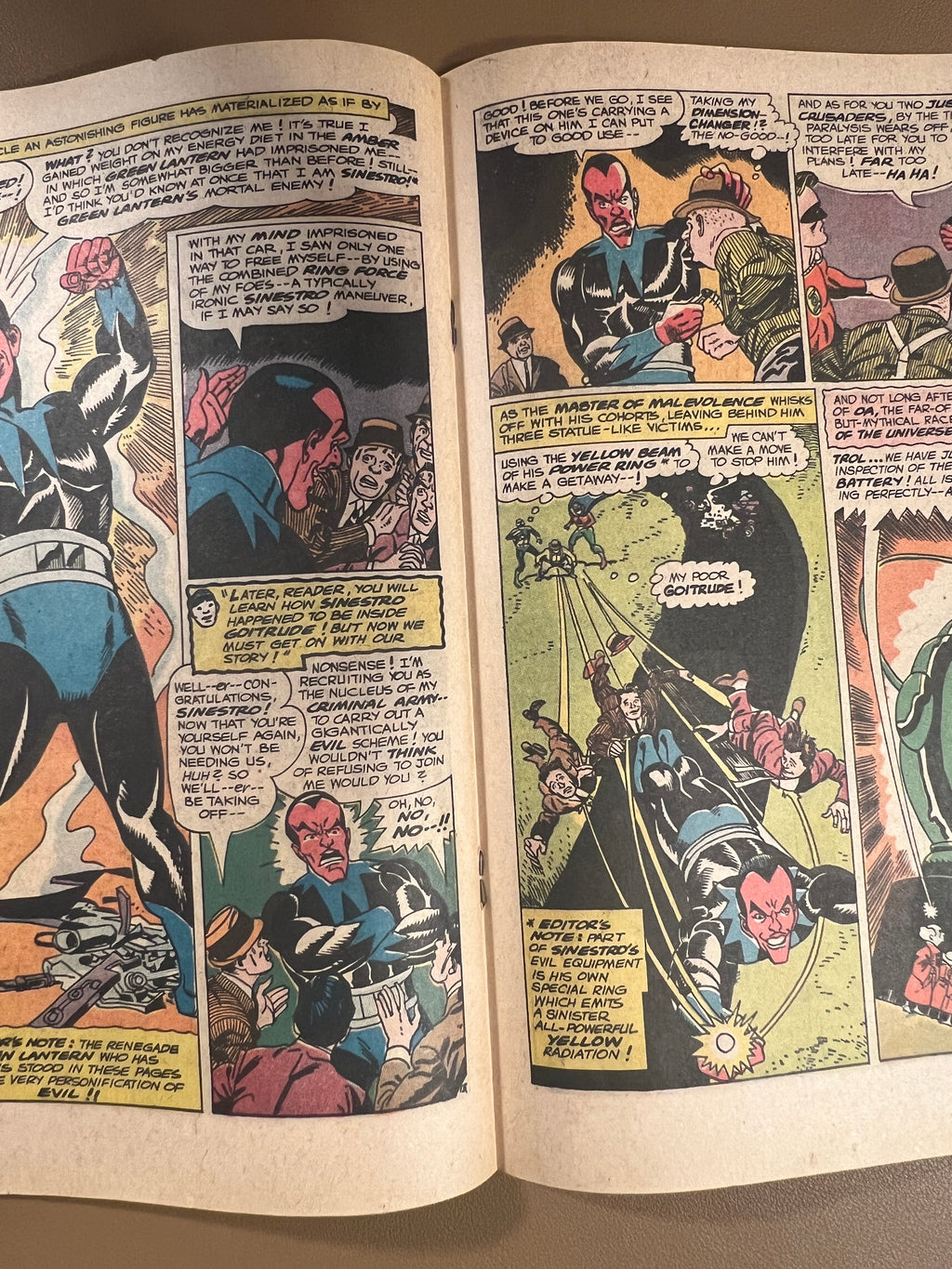 GREEN LANTERN #52 (1967) – SINISTRO RETURNS!