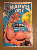 MARVEL AGE #38 (May 1986) – HE-MAN FEATURE
