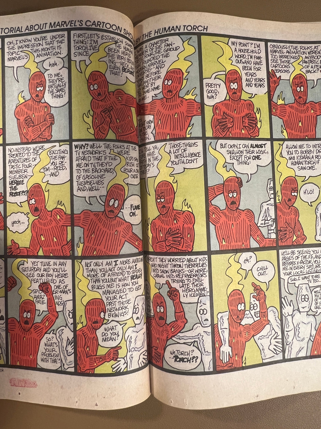 MARVEL AGE #38 (May 1986) – HE-MAN FEATURE