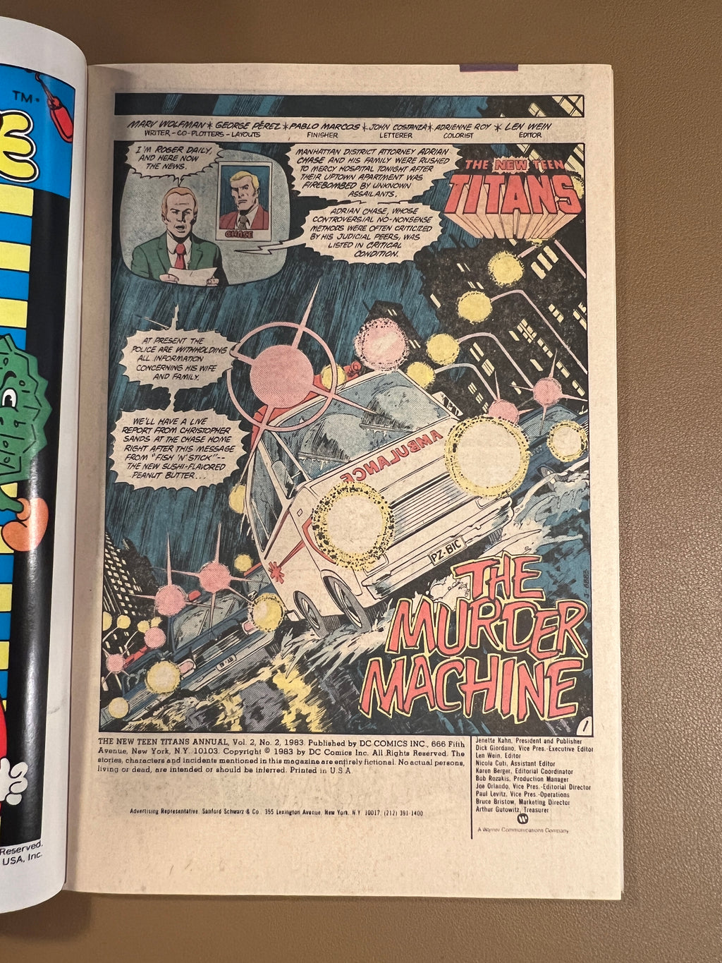NEW TEEN TITANS ANNUAL #2 (1983)