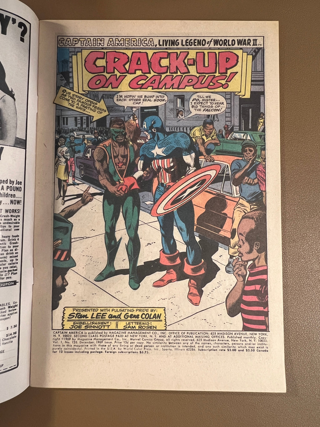 CAPTAIN AMERICA #120 (1969)