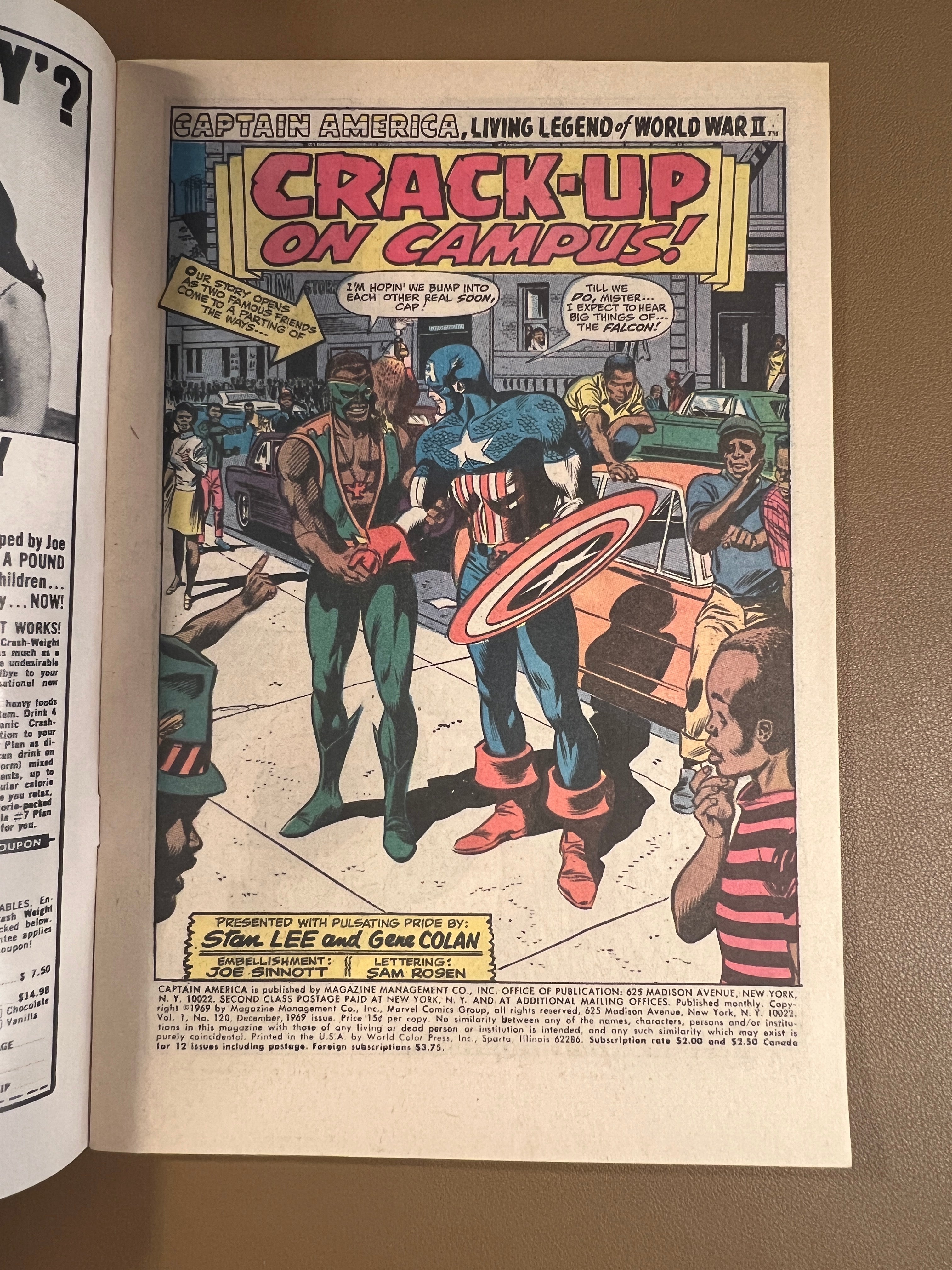 CAPTAIN AMERICA #120 (1969)