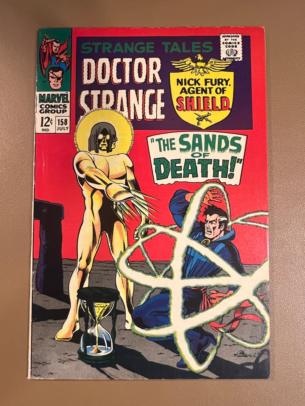 STRANGE TALES #158 (July 1967) – DOCTOR STRANGE & NICK FURY – CLASSIC SILVER AGE MARVEL!