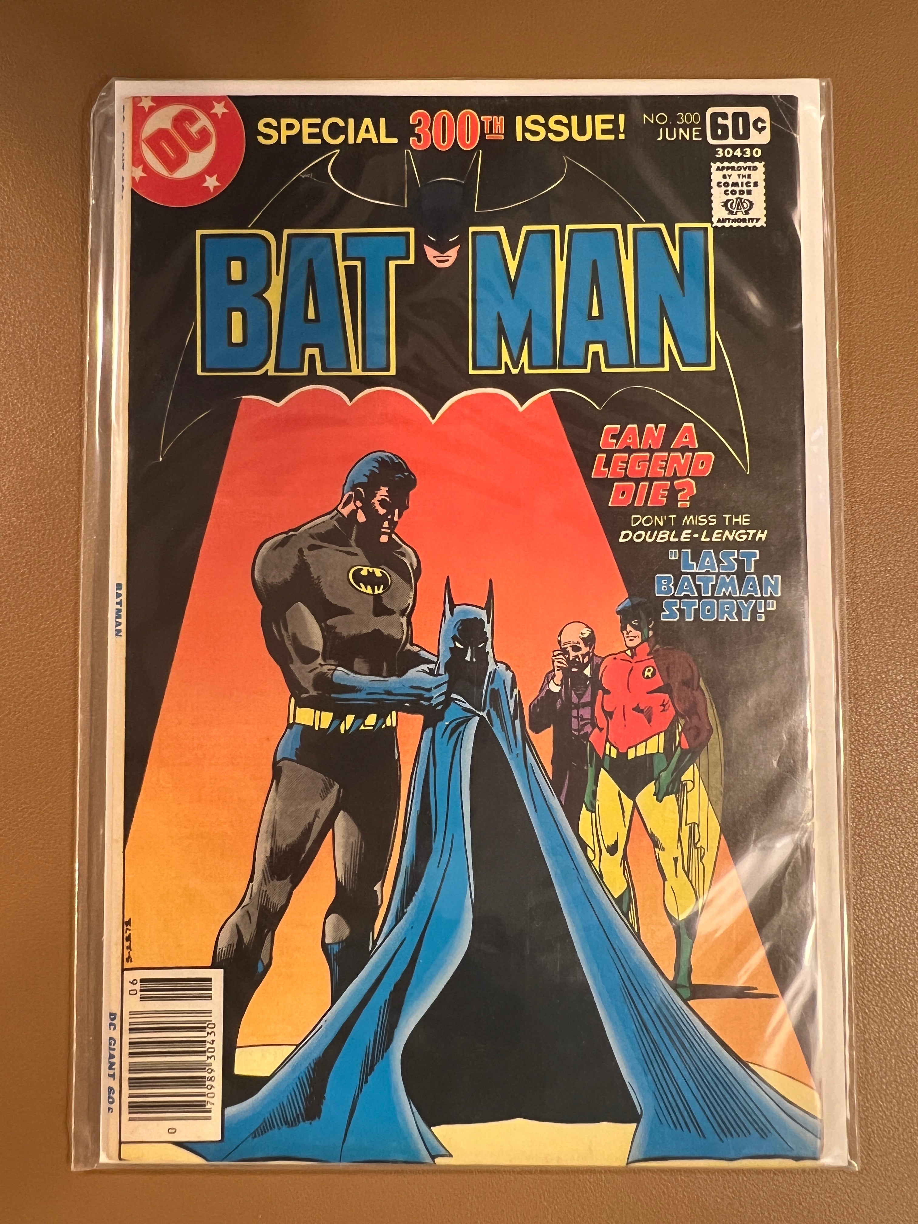 BATMAN #300 (June 1978) – SPECIAL 300TH ISSUE – ICONIC MILESTONE ISSUE!