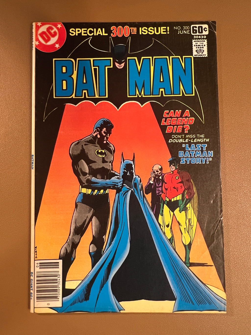 BATMAN #300 (June 1978) – SPECIAL 300TH ISSUE – ICONIC MILESTONE ISSUE!