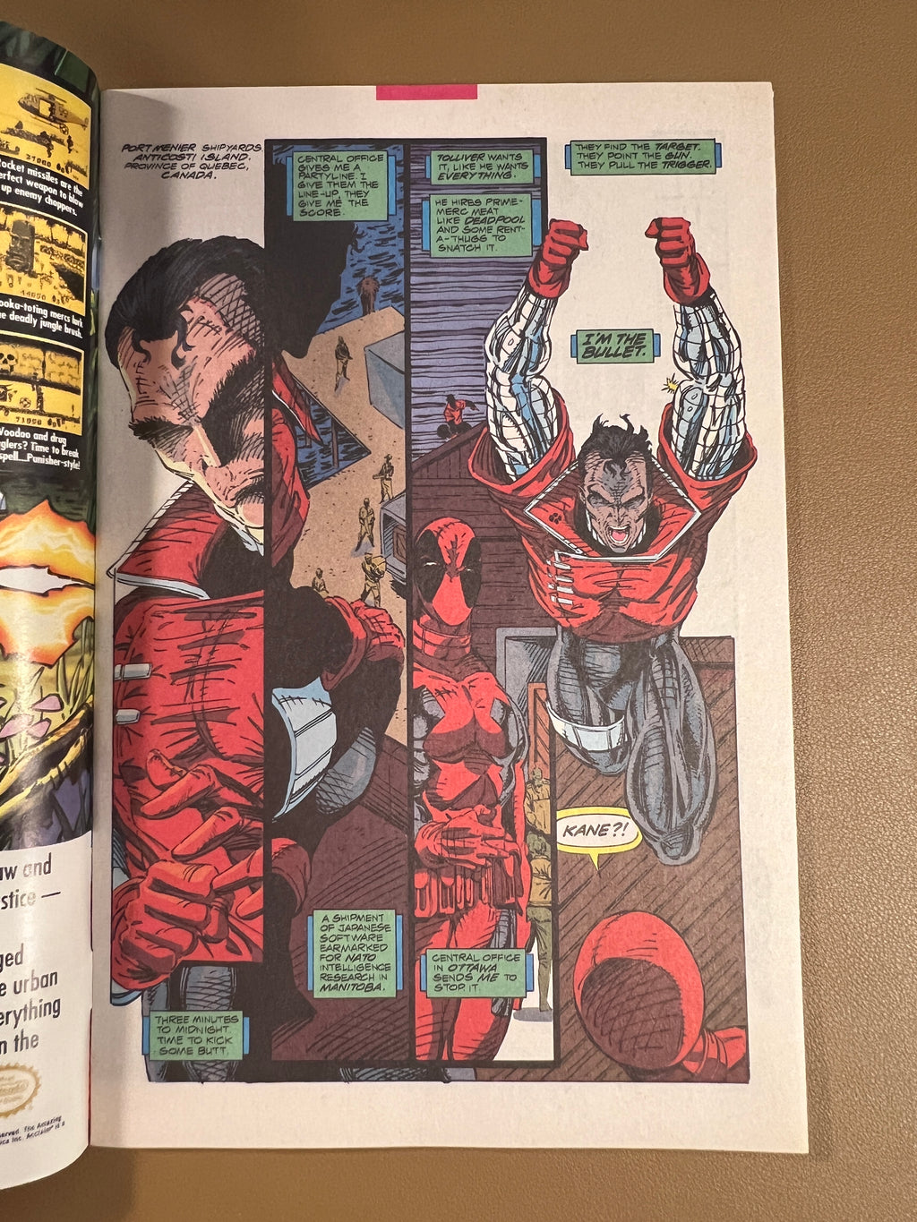 X-FORCE #2 (1991) – DEADPOOL APPEARANCE
