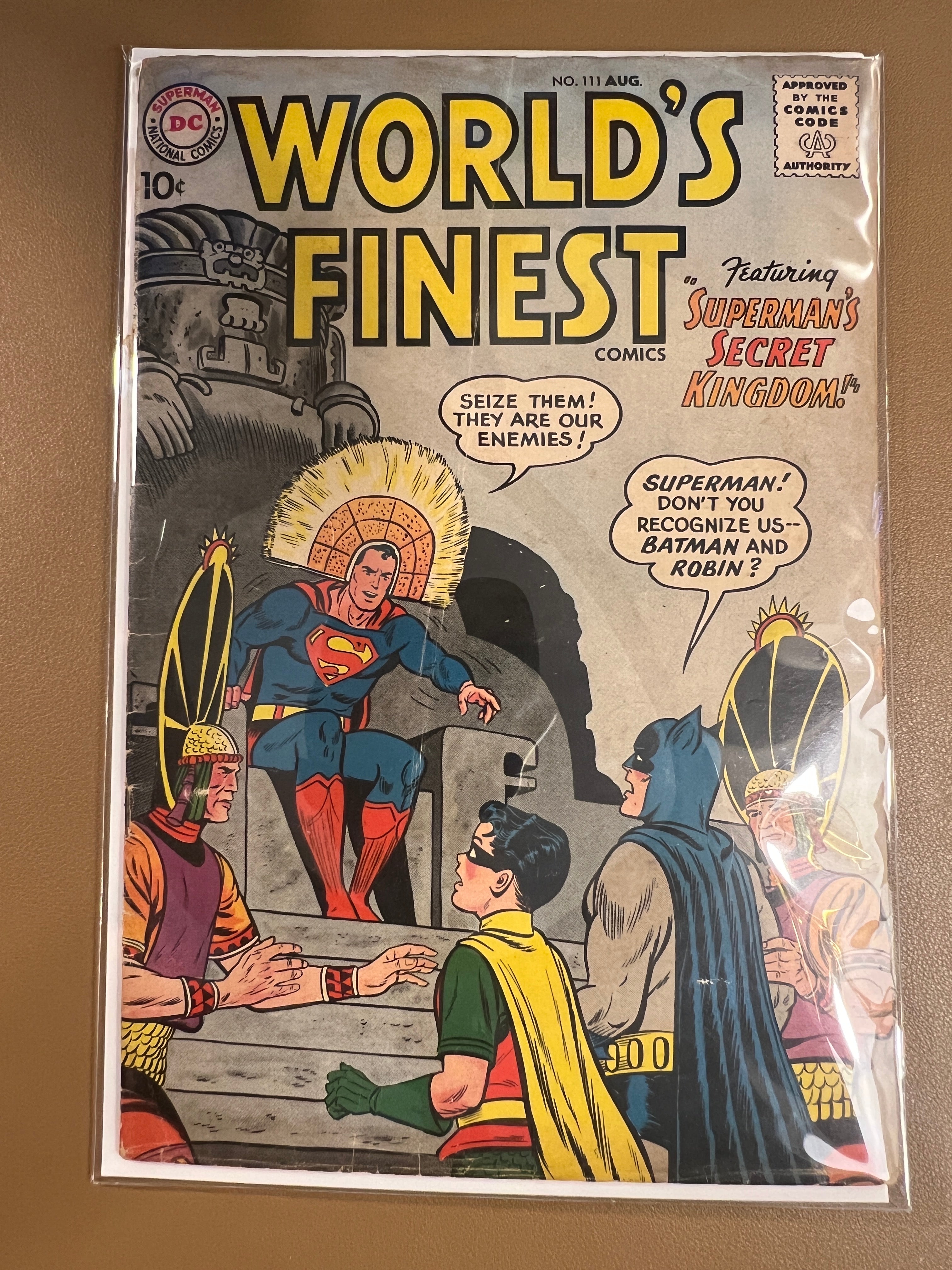 WORLD’S FINEST COMICS #111 (1960) LOW GRADE