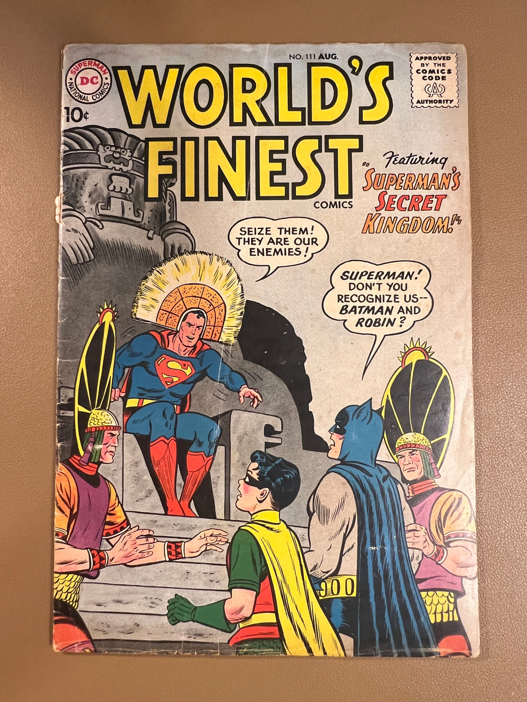 WORLD’S FINEST COMICS #111 (1960) LOW GRADE
