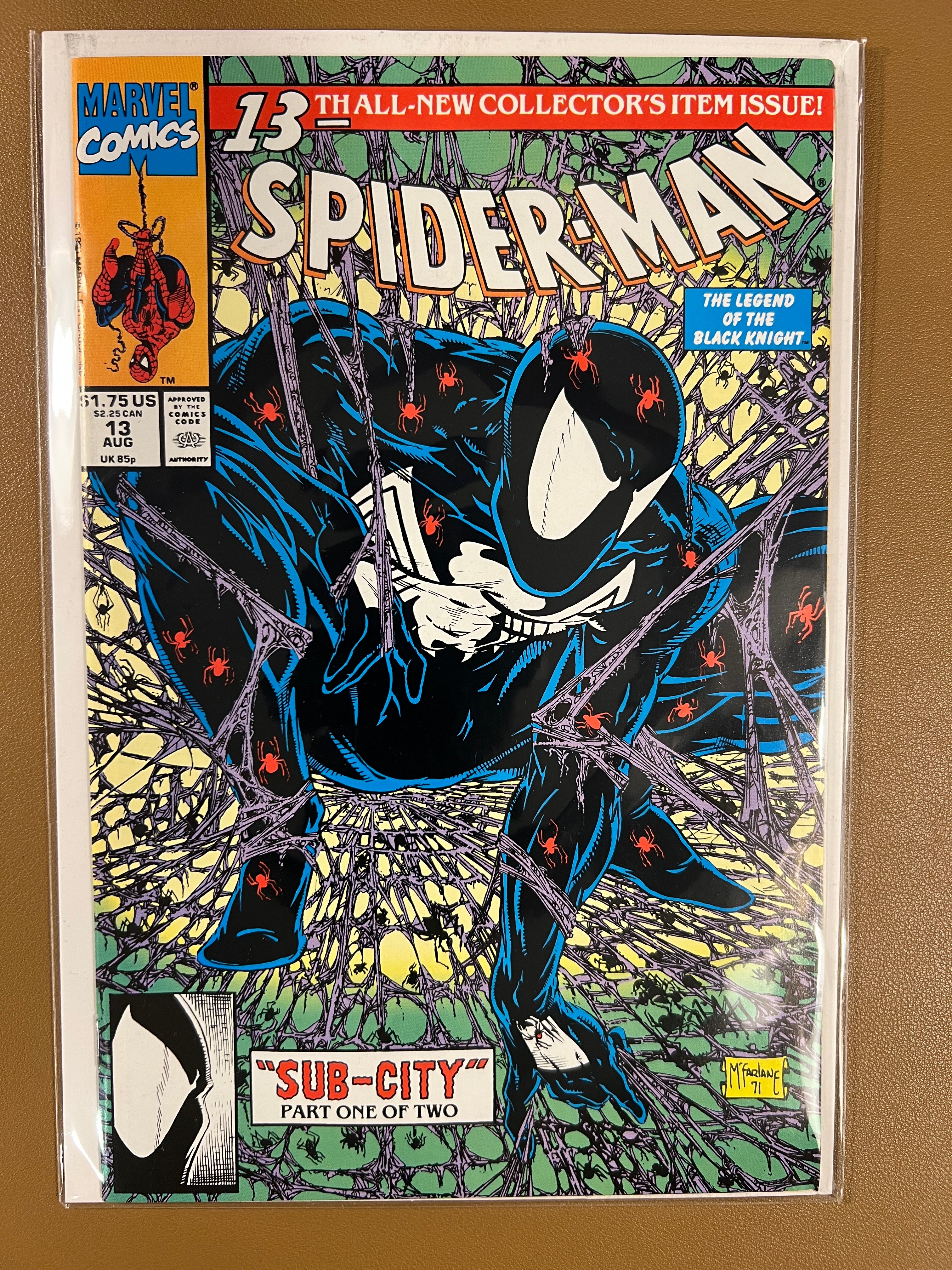 SPIDER-MAN #13 (1991) – TODD McFARLANE COVER & STORY