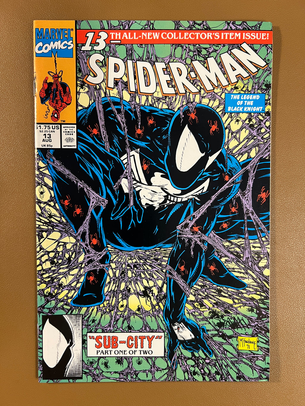SPIDER-MAN #13 (1991) – TODD McFARLANE COVER & STORY